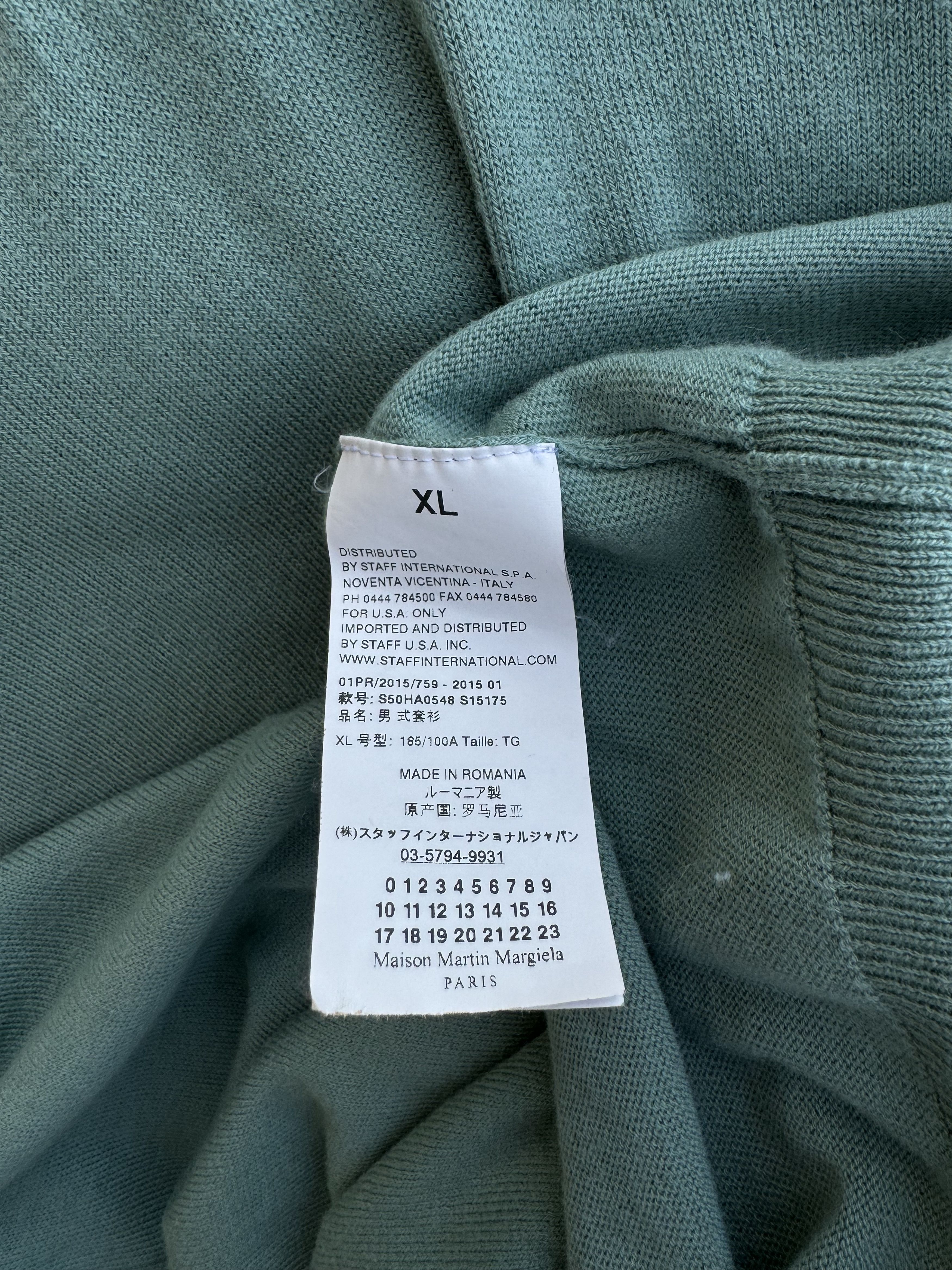 Maison Margiela Maison Margiela Elbow Patch Sweater Size US XL / EU 56 / 4 - 4 Thumbnail