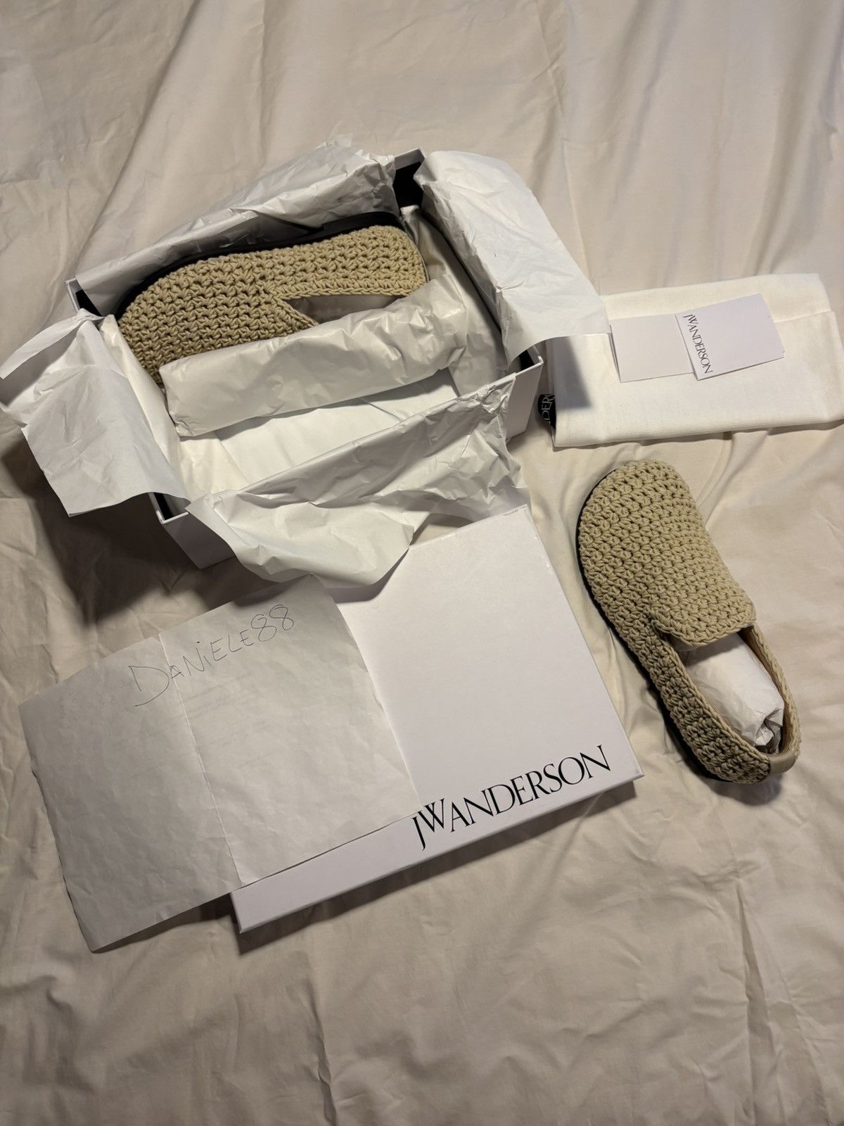 JW Anderson JW Anderson crochet loafers. Size US 8 / EU 41 - 3 Thumbnail