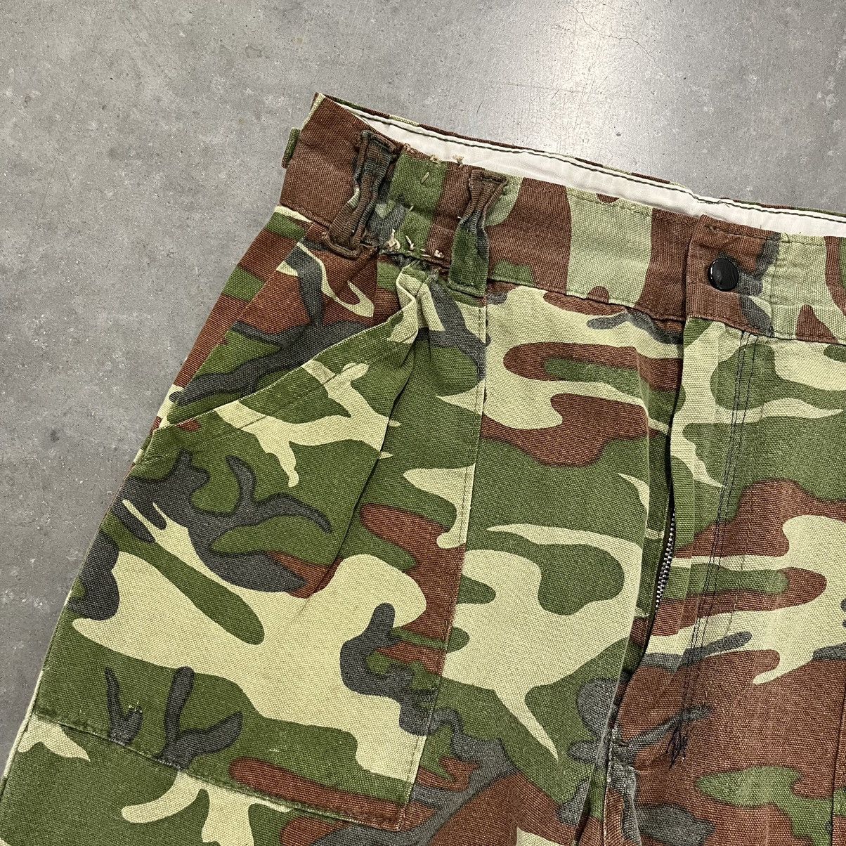Vintage Vintage Camo Distressed Baggy Skate Work Wear Pants Size US 34 / EU 50 - 3 Thumbnail