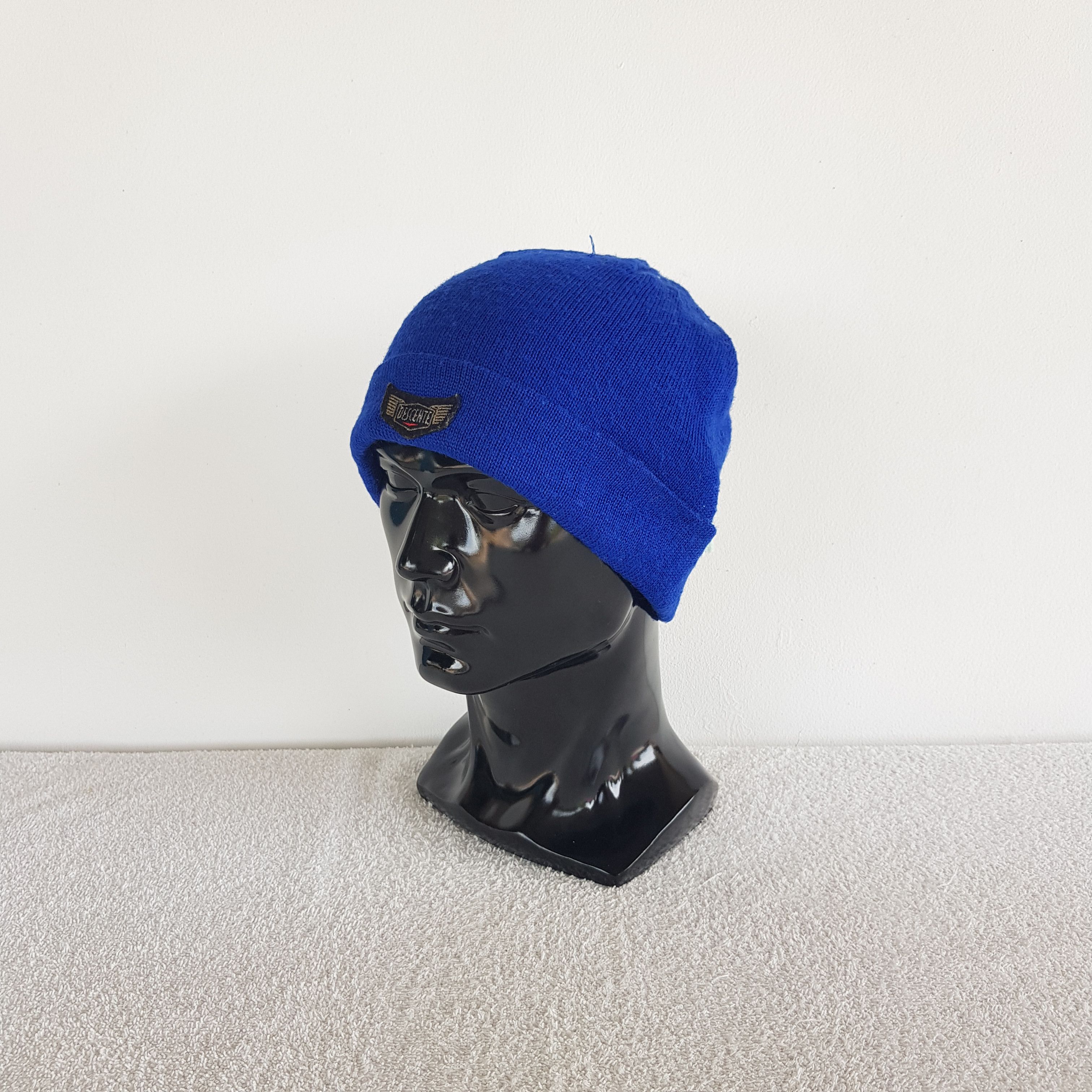Descente Vintage 90s Descente Beanie Ribbed Snow Caps Hats. Size ONE SIZE - 1 Thumbnail