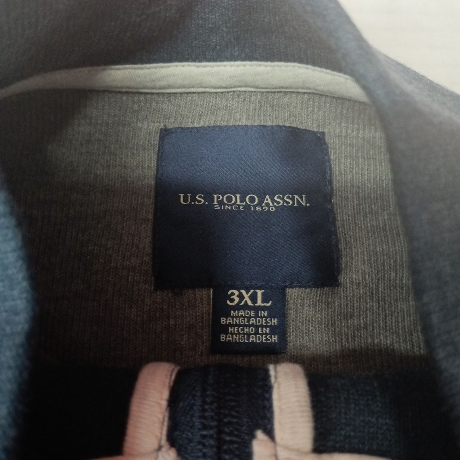 U.S. Polo Assn. U.S. Polo Assn. Sweater Men's Size 3XL Peacoat Heather Size US XXL / EU 58 / 5 - 4 Thumbnail