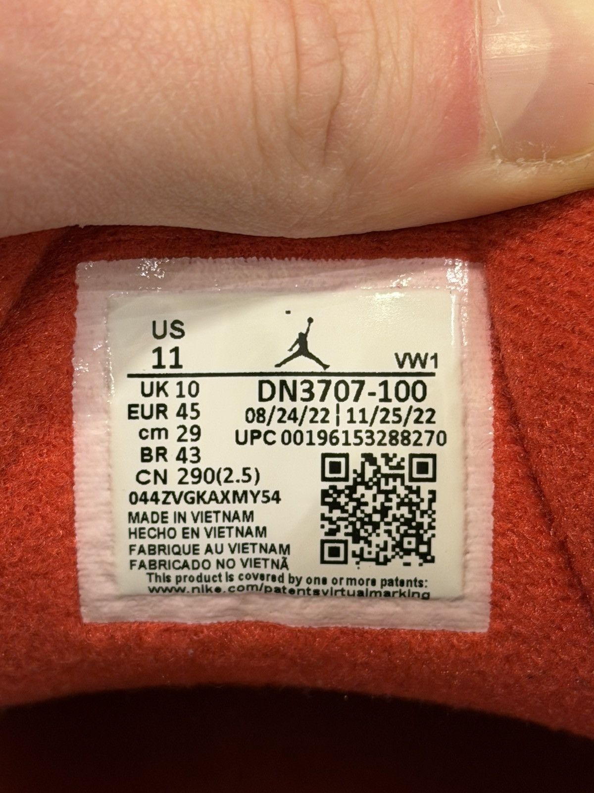 Jordan Brand Jordan 3 Retro White Cement Size US 11 / EU 44 - 6 Thumbnail