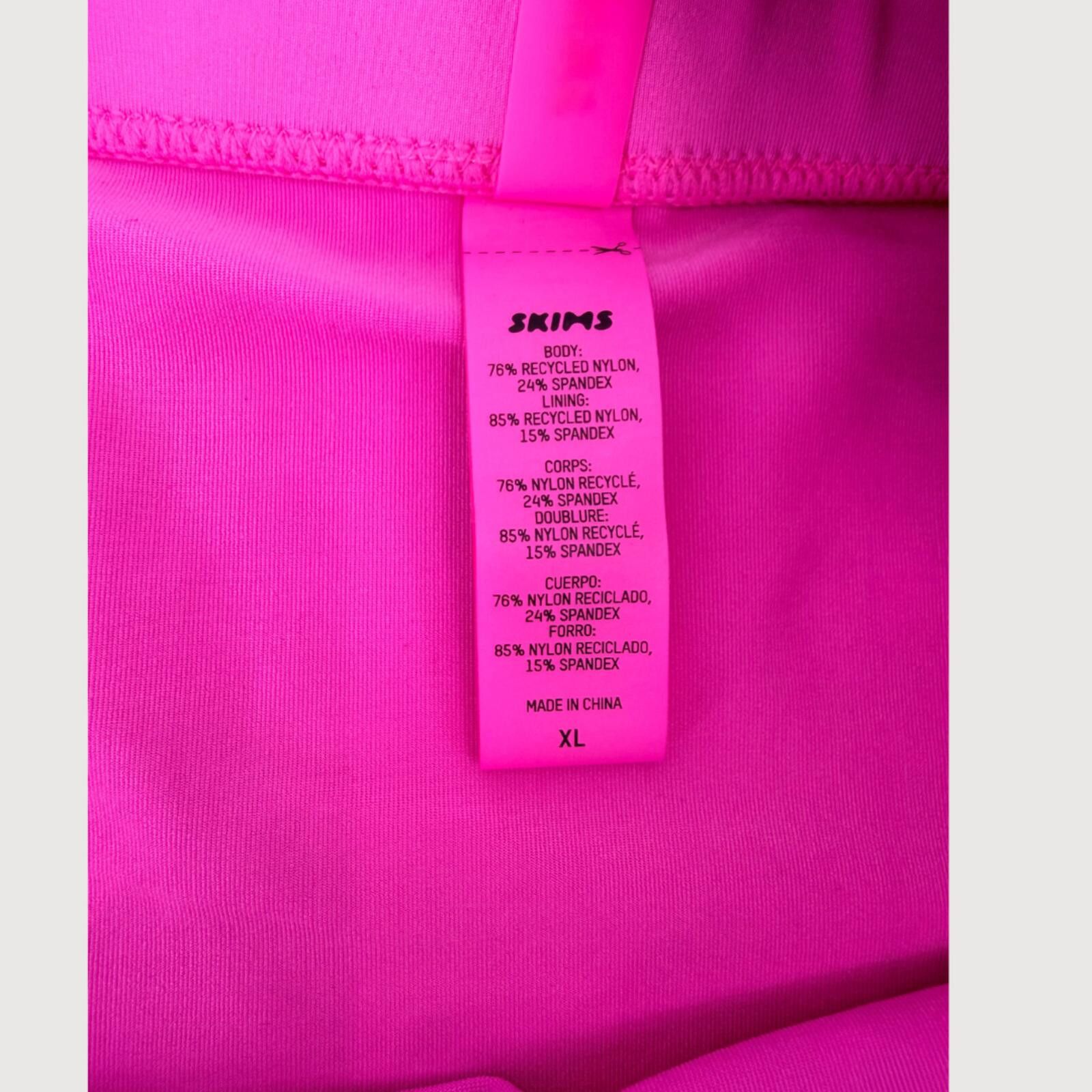 Swims SKIMS Signature Swim Tube Skirt Pink XL Size 40" / US 18 - 5 Thumbnail