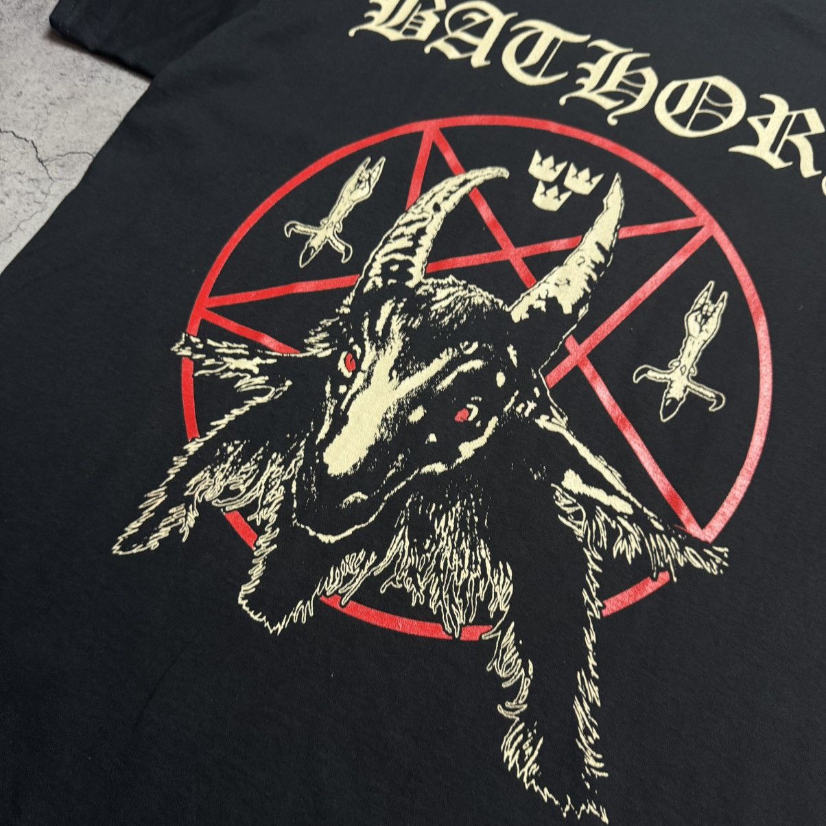 Band Tees Rare Bathory T Shirt Size US L / EU 52-54 / 3 - 3 Thumbnail