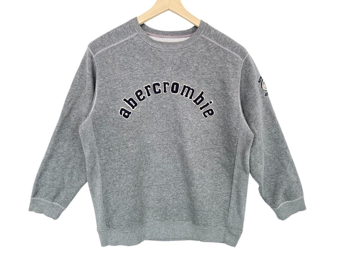 Abercrombie & Fitch Vintage 90s ABERCROMBIE Big Logo Crewneck Sweatshirt Size XL Size US XL / EU 56 / 4 - 1 Thumbnail