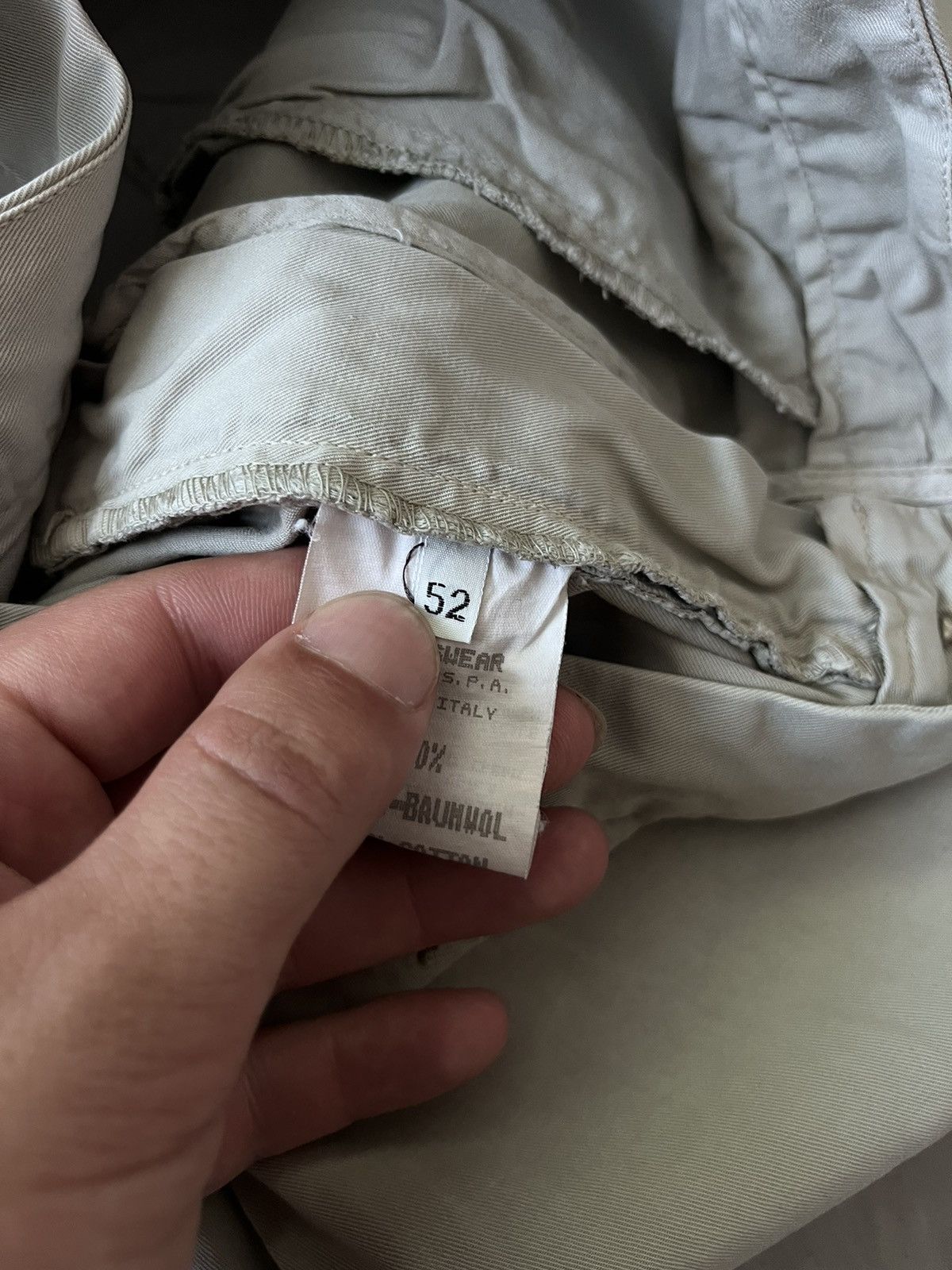 Stone Island Vintage Stone Island Marina rare chino pants 90’s Size US 36 / EU 52 - 16 Thumbnail