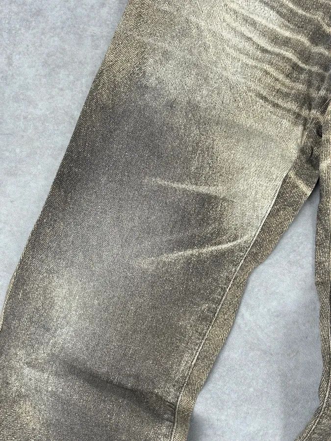 Just Cavalli SS2004 Cavalli Taupe Sand Vitality Overprint Pants Size US 32 / EU 48 - 9 Thumbnail