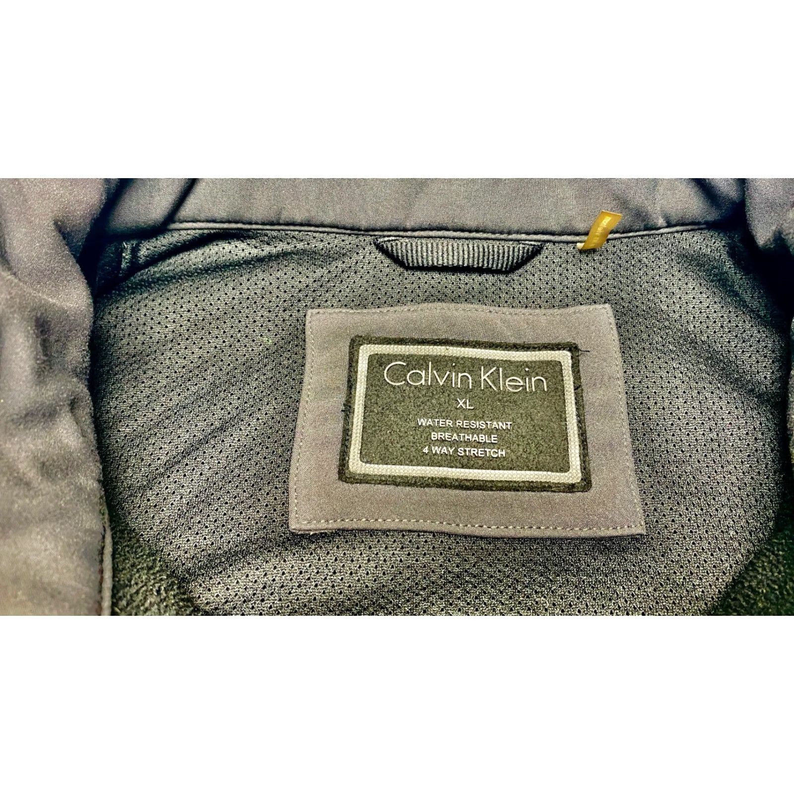 Calvin Klein Calvin Klein Men’s Jacket XL Black Softshell Water Resistant 4-Way Stretch 7719 Size US XL / EU 56 / 4 - 6 Thumbnail