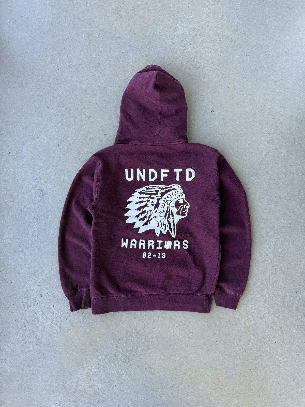 Undefeated Vintage Undefeated x Warriors Graphic Hoodie Size US S / EU 44-46 / 1 - 1 Thumbnail