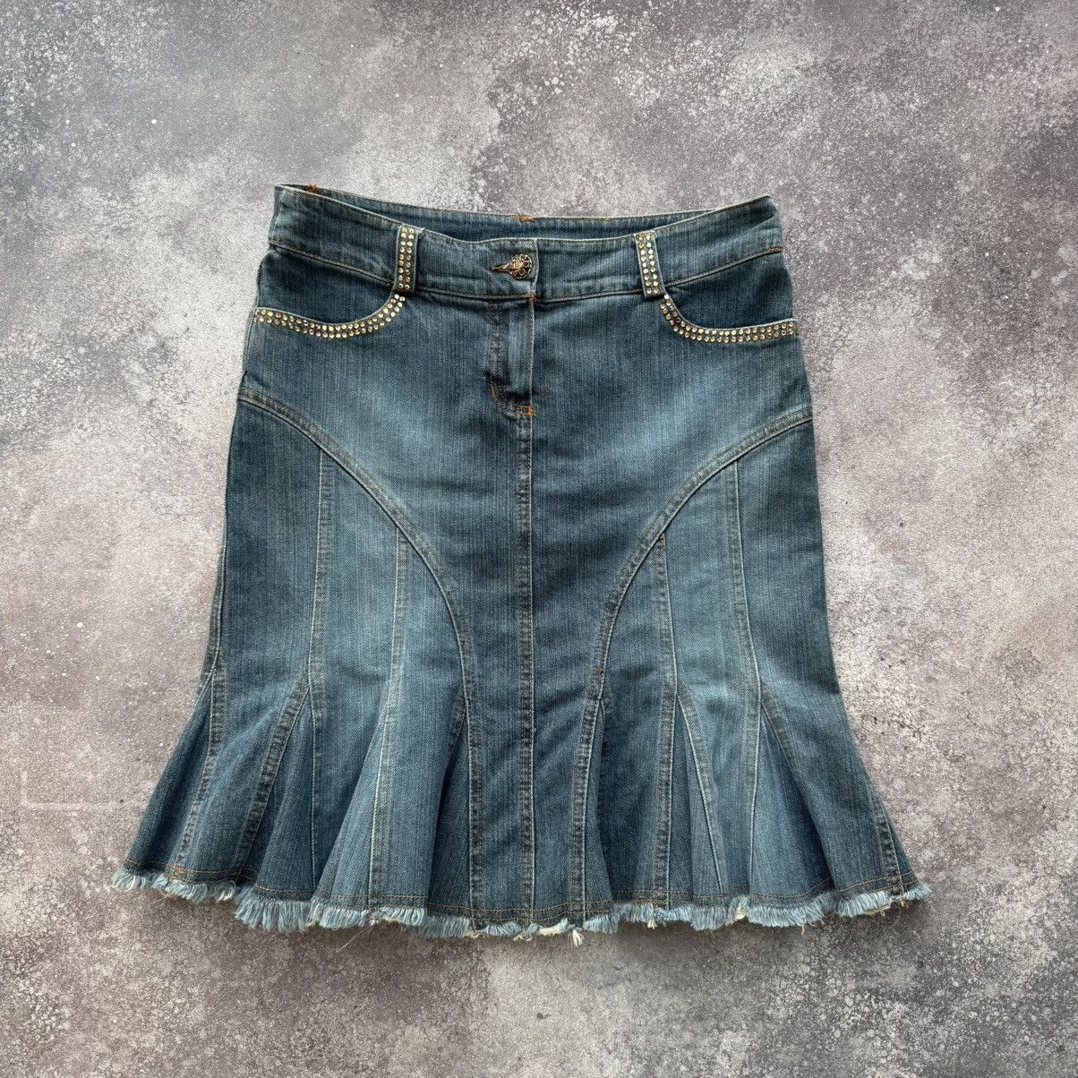 Blumarine Blumarine Vintage Midi Skirt Size 27" / US 4 / IT 40 - 1 Thumbnail