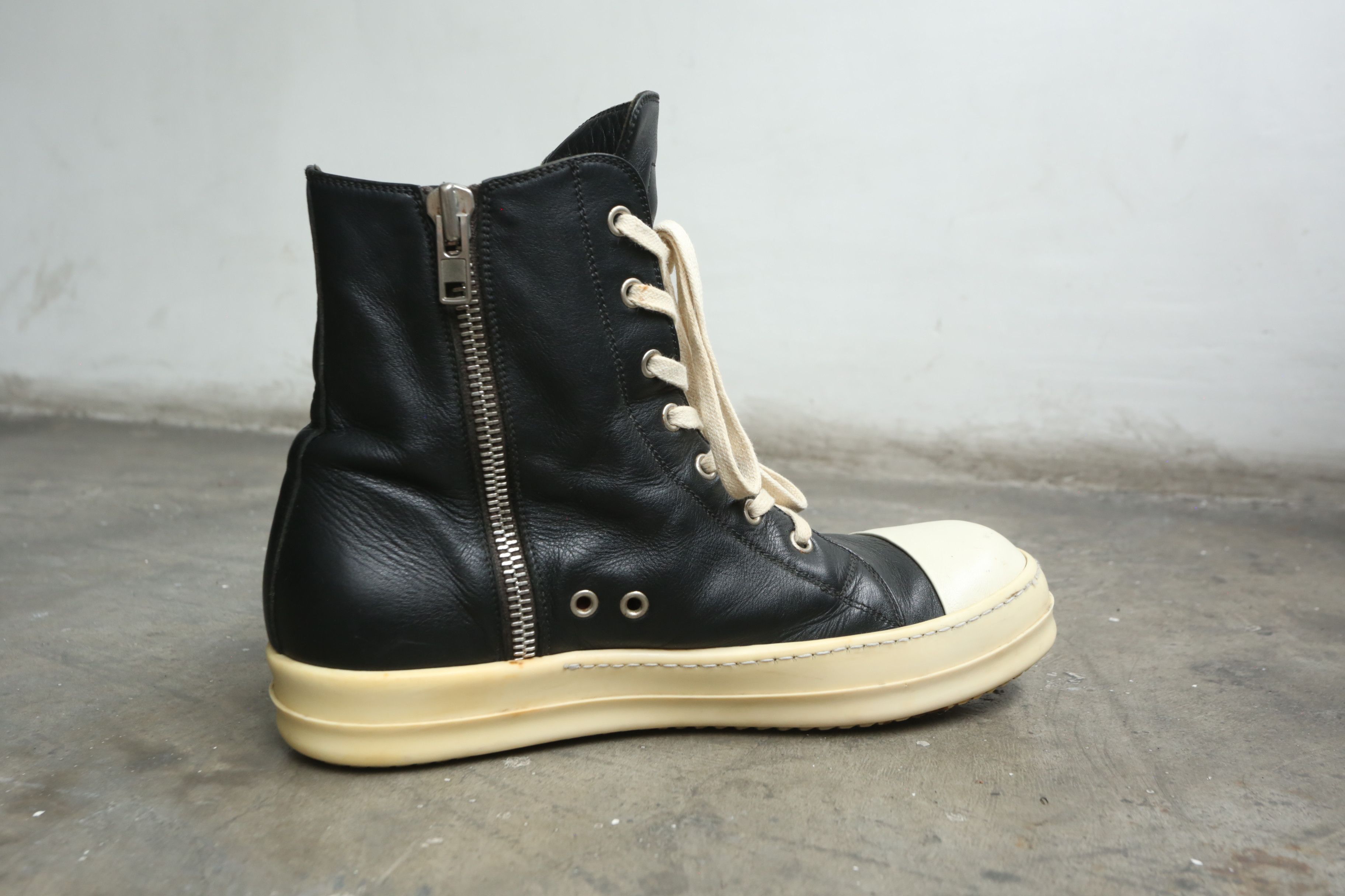 Rick Owens Rick Owens - S/S 16 - Ramones Hi Sneakers Size US 9 / EU 42 - 12 Thumbnail