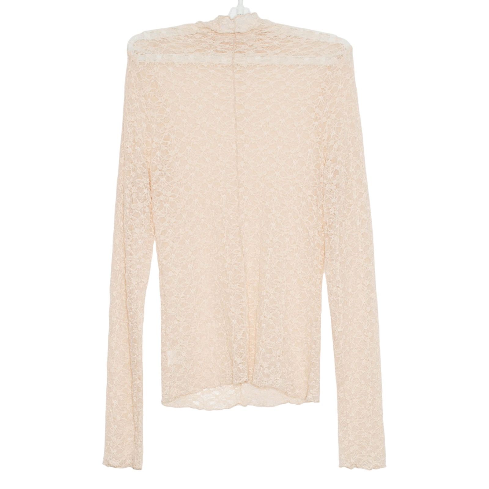 Other Anniewear Lace Top Mock Neck Sheer Long Sleeve Fairycore S Size S / US 4 / IT 40 - 3 Thumbnail
