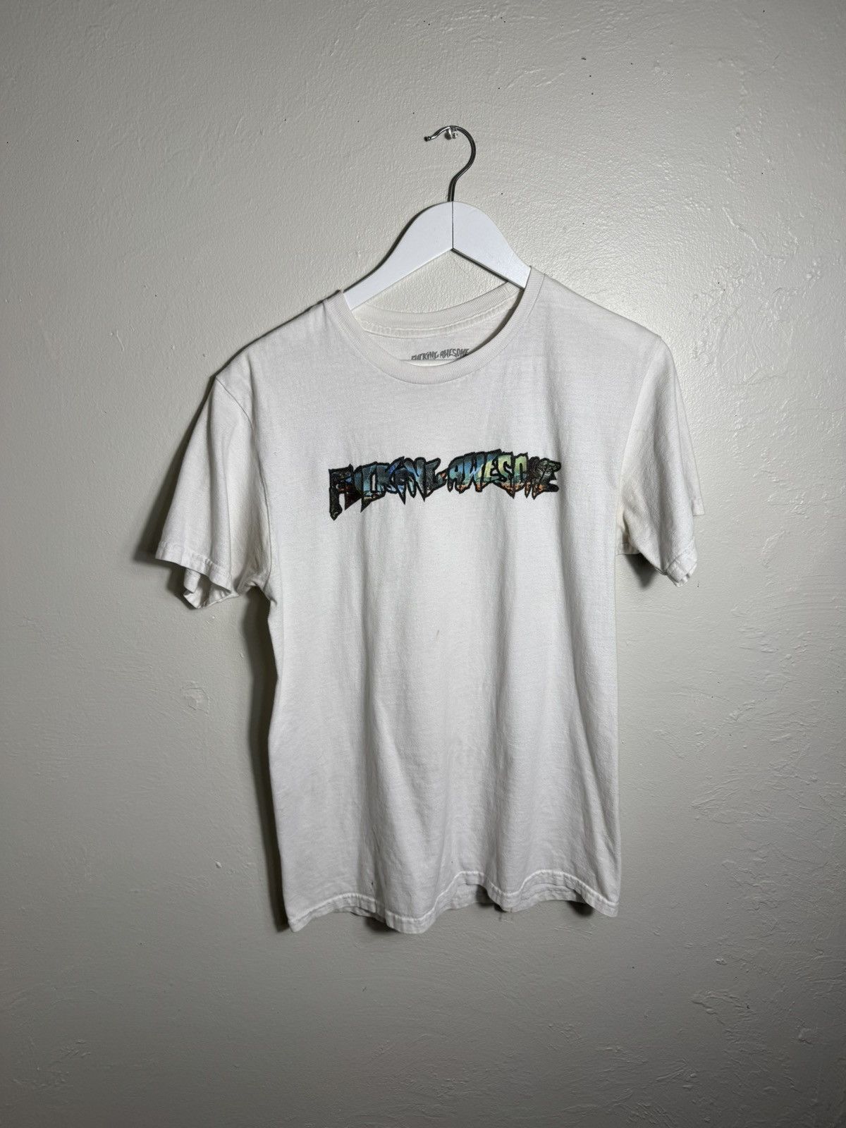 Fucking Awesome FA white safari tee Size US M / EU 48-50 / 2 - 1 Thumbnail