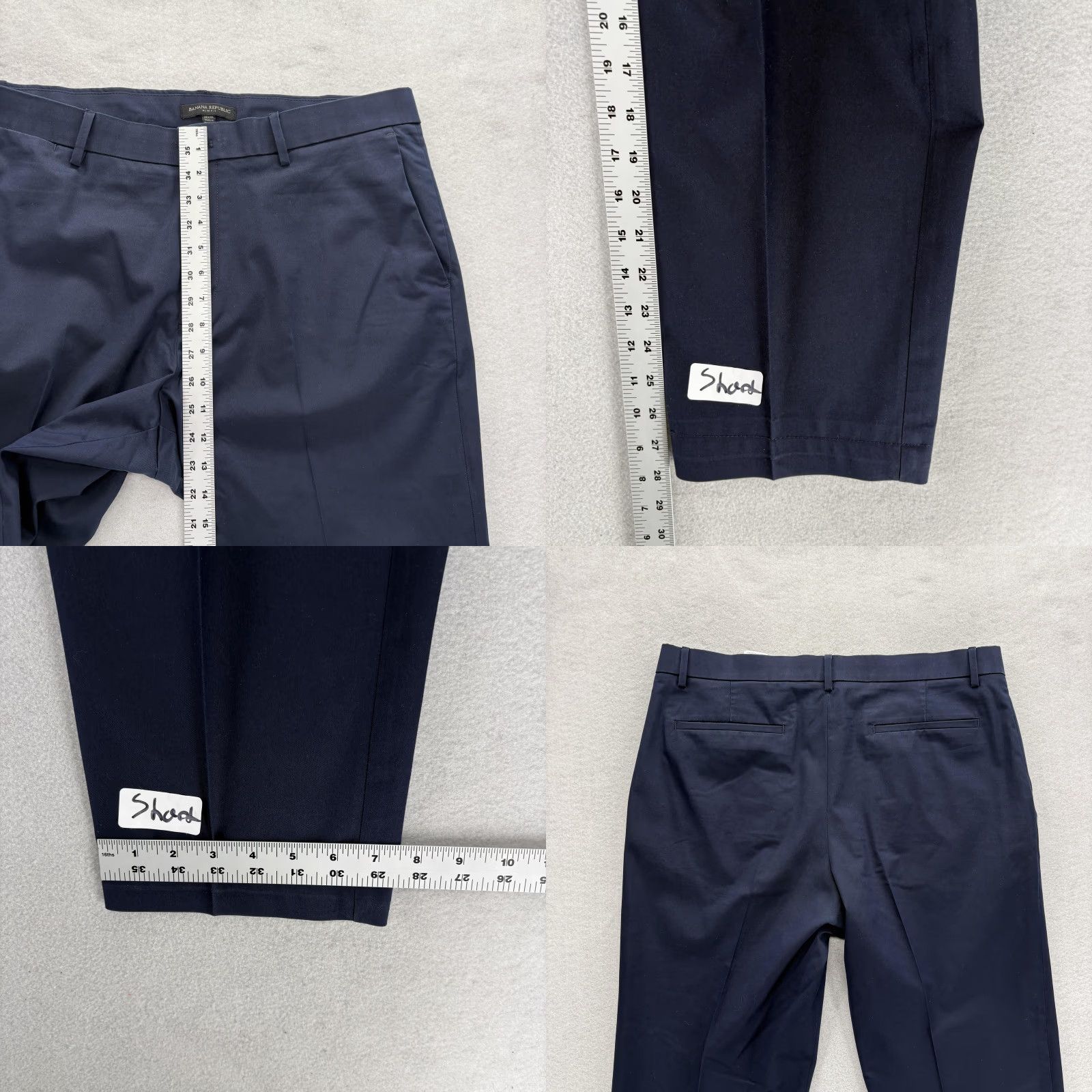 Banana Republic Banana Republic Pants Mens 36x28 Blue Core Temp Chino Slim Fit Stretch Casual Pants Size US 36 / EU 52 - 8 Thumbnail