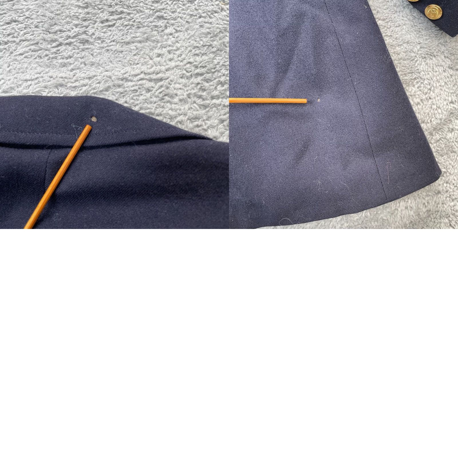 Brooks Brothers VINTAGE Brooks Brothers Blazer Coat Mens XL 55R Blue 346 Notch Lapel Formal Size 46R - 9 Thumbnail
