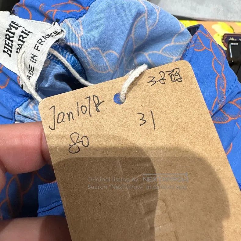 Hermes Hermes Full-print knotted drawstring shorts Size 25" / US 0 / IT 36 - 5 Thumbnail
