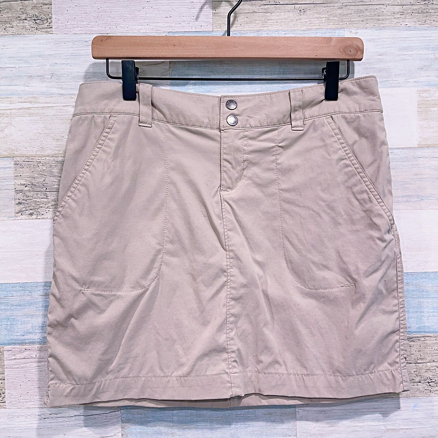 Columbia Columbia Saturday Trail Skort Beige Rise Activewear Hike 10 Size 30" / US 8 / IT 44 - 1 Thumbnail
