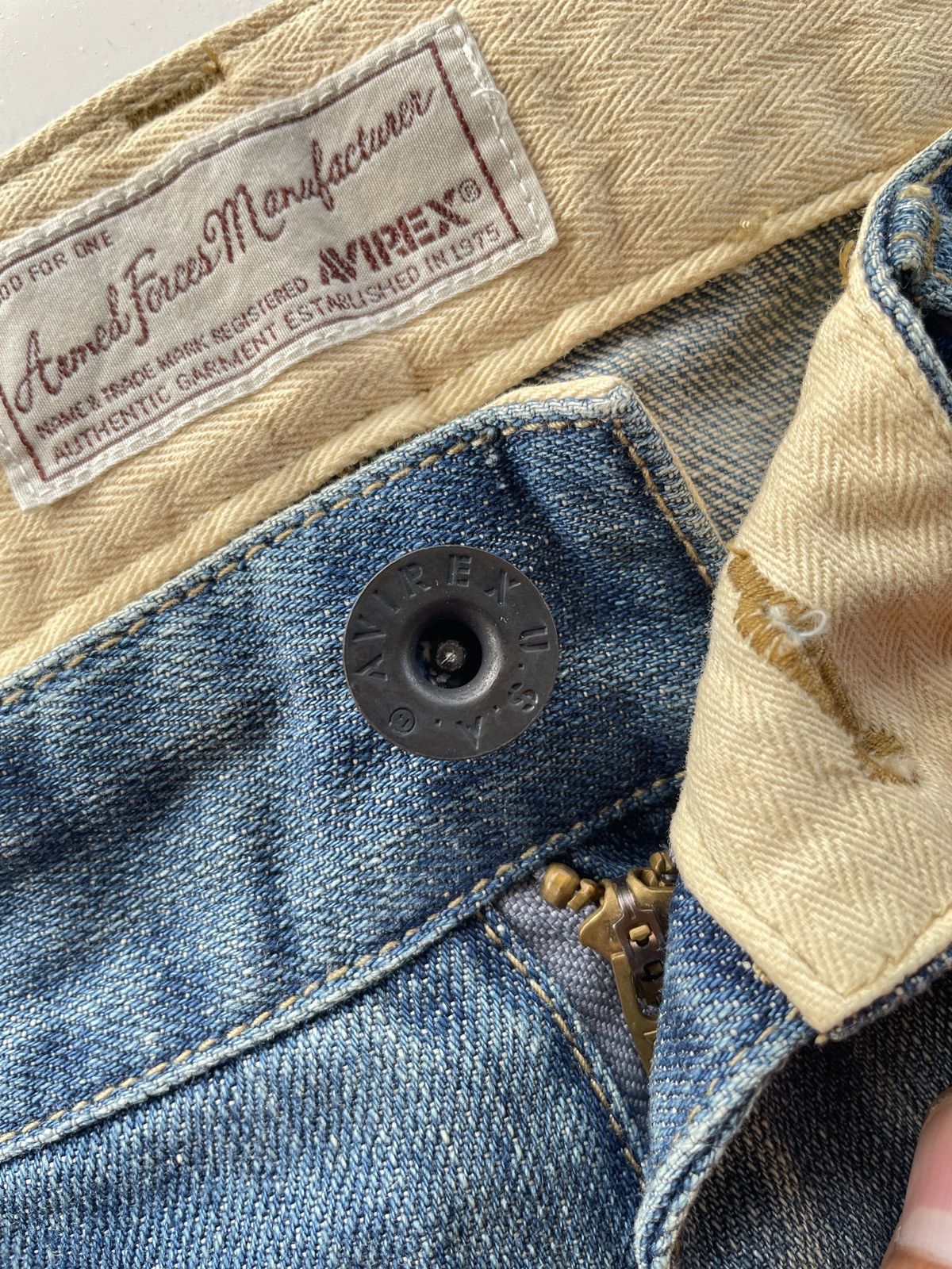 Avirex Avirex Armed Forces Jeans (LG27) Size US 32 / EU 48 - 7 Thumbnail