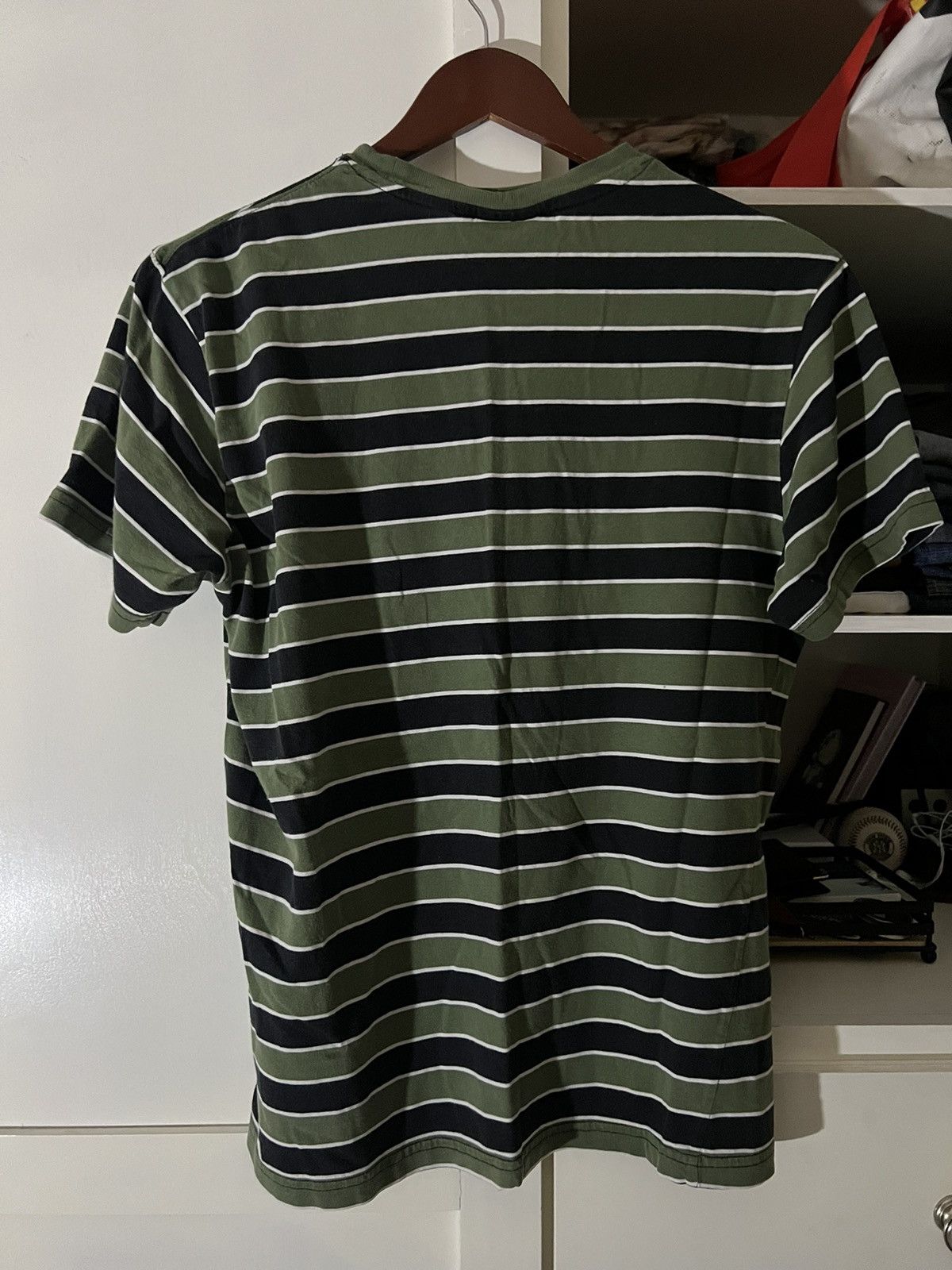 Huf HUF Worldwide Striped Logo Tee Size US M / EU 48-50 / 2 - 5 Thumbnail