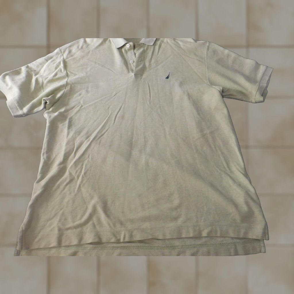 Nautica Nautica Polo Shirt XL Green Logo Button Classic Casual Men Size US XL / EU 56 / 4 - 1 Thumbnail