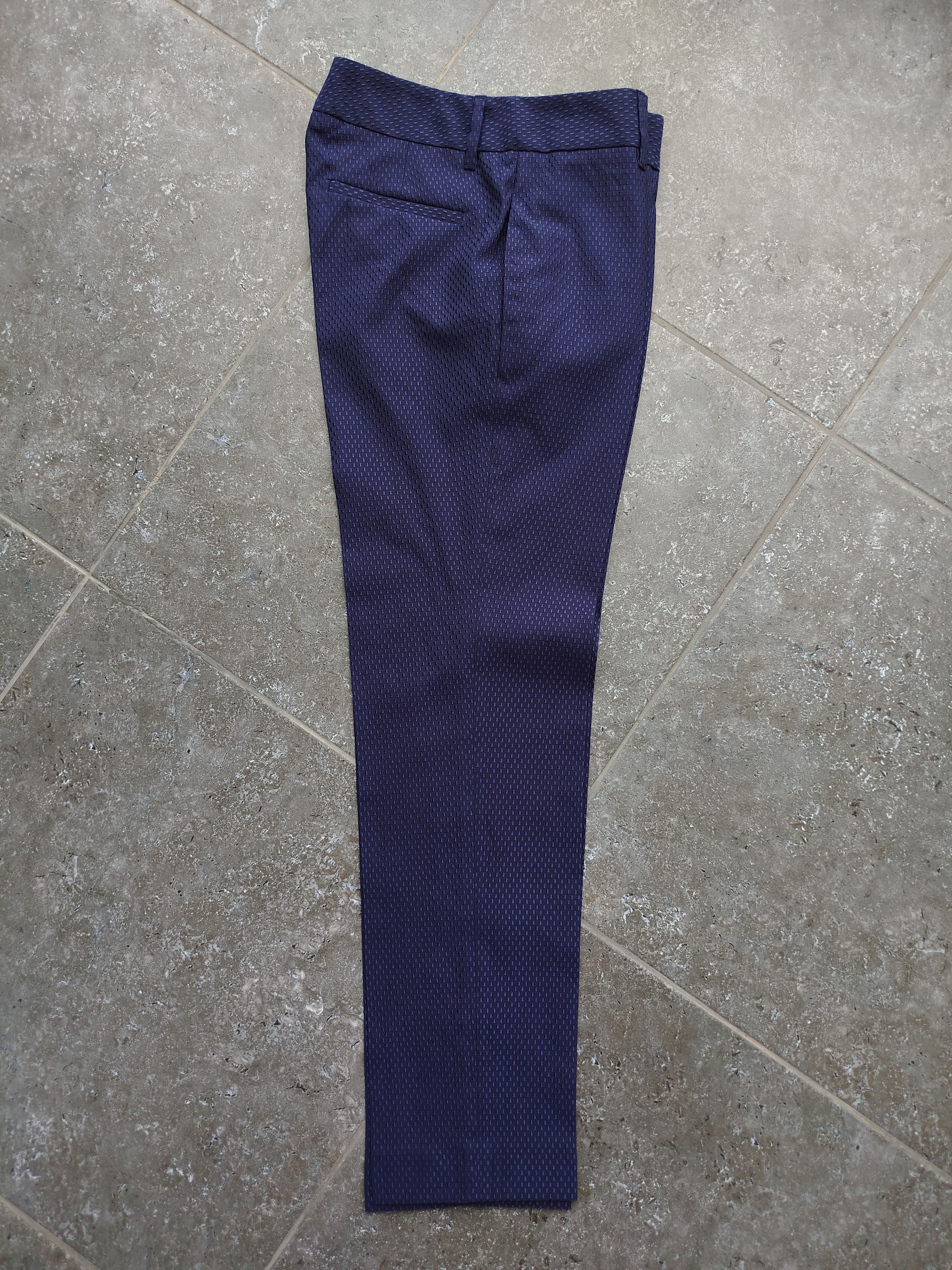 Gucci Gucci Dress Pants Jacquard Pockets Wool Silk Blend 2009 Size 26" / US 2 / IT 38 - 3 Thumbnail