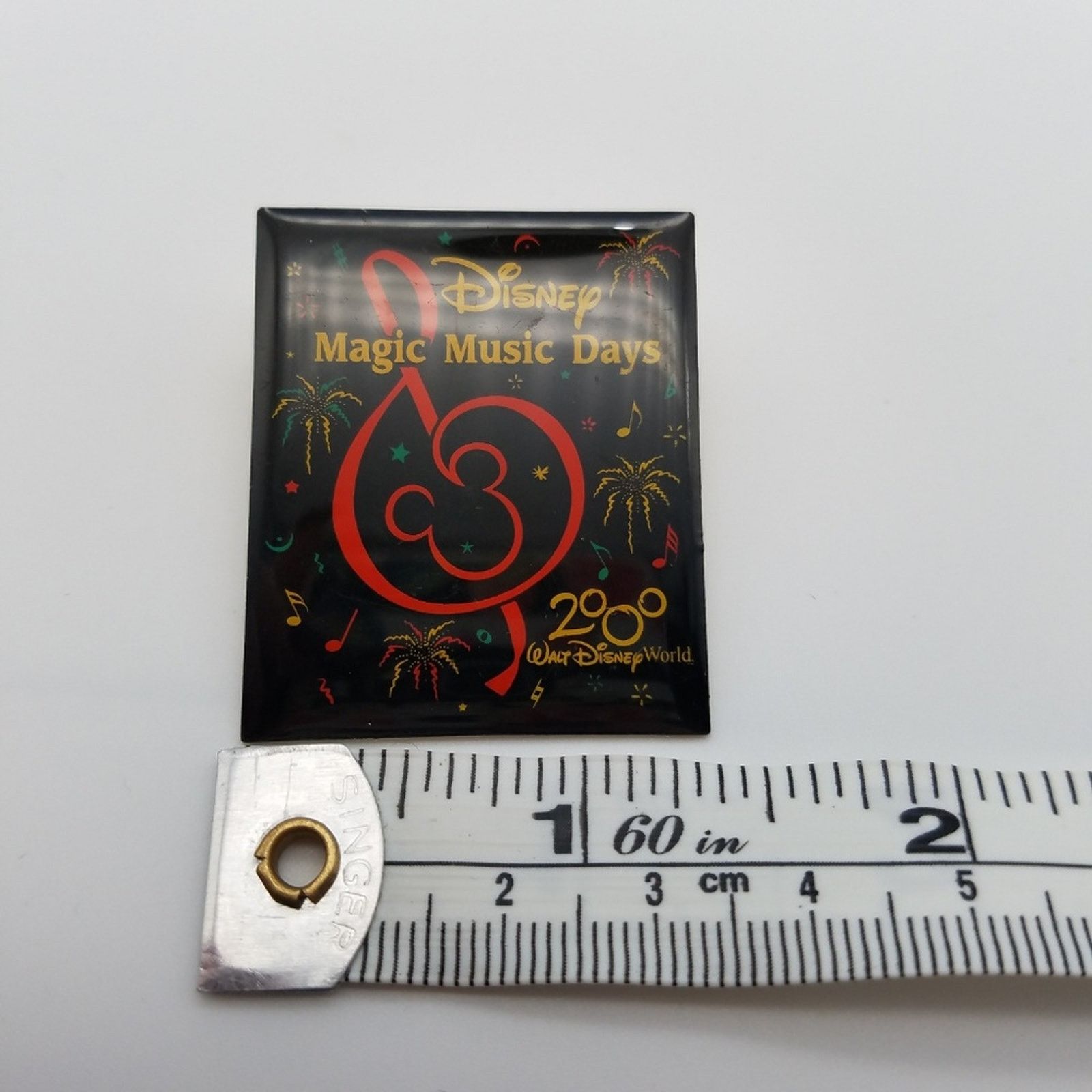 Disney Disney Magic Music Days 2000 WDW Retired Pin - Collector's Size ONE SIZE - 3 Thumbnail