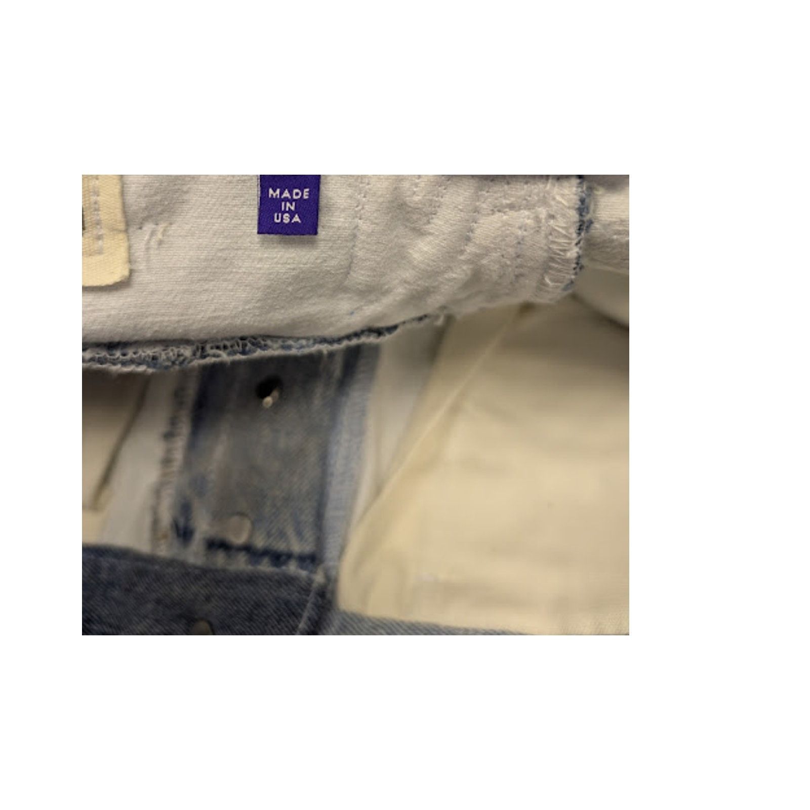 Gallery Dept. o1rshd1 Logan Distressed Patchwork Denim Jeans in Indigo Size US 34 / EU 50 - 19 Thumbnail