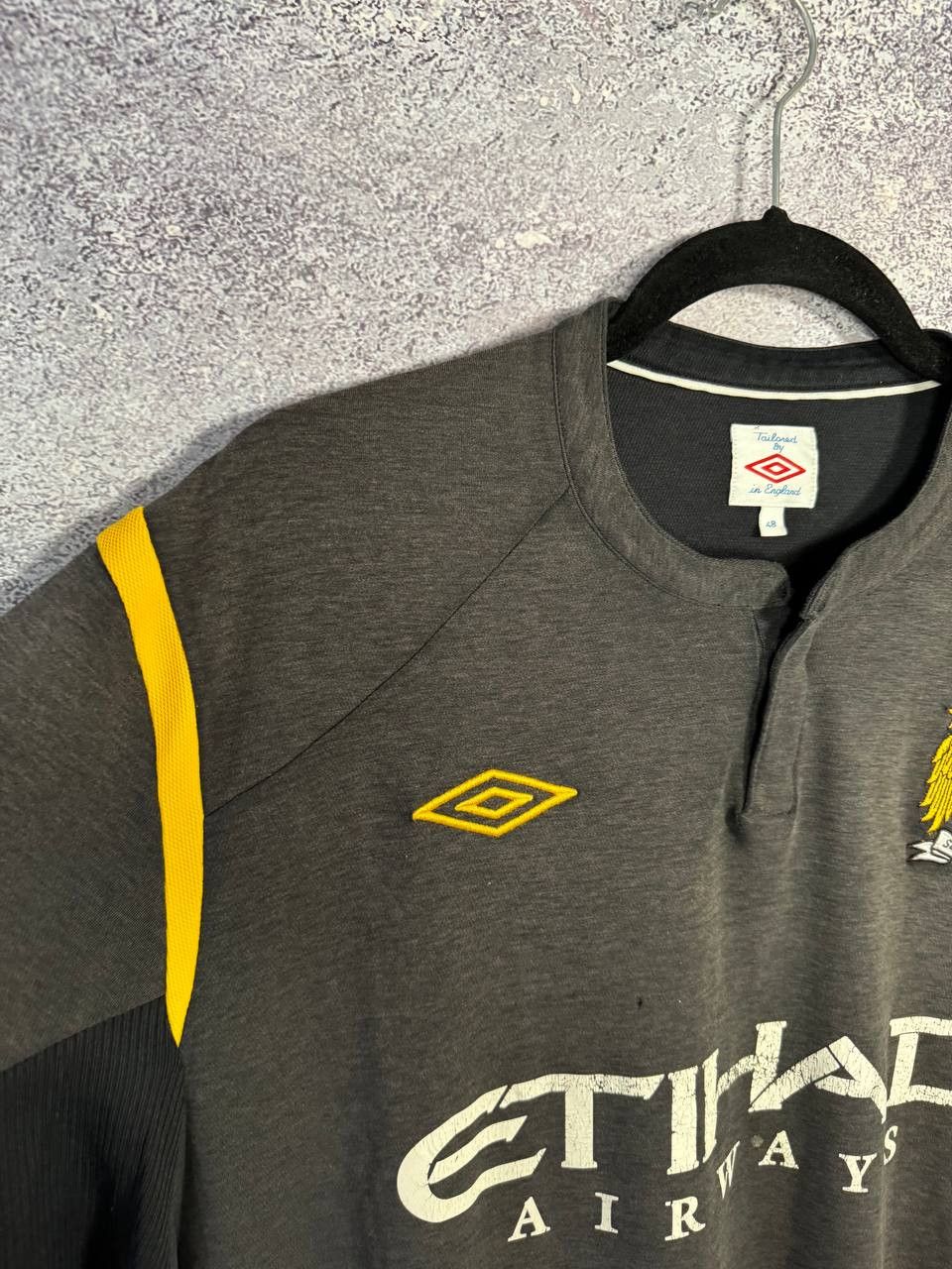 Umbro × Vintage Vintage Manchester City 2009/10 Umbro Soccer Jersey Size US XXL / EU 58 / 5 - 6 Thumbnail