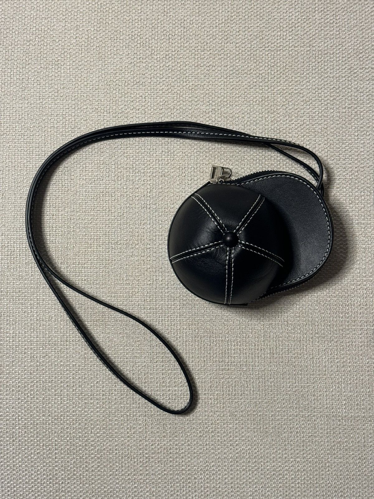 image of J W Anderson Jw Anderson Mini Cap Bag in Black, Men's