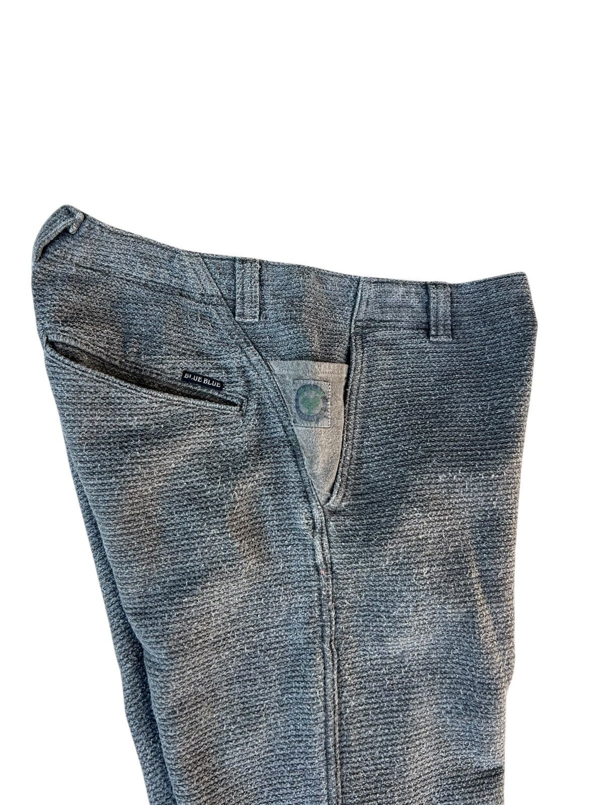 Blue Blue Japan Blue Blue Japan Mother Nature Recycle Fiber Stripes Pant Size US 31 - 21 Thumbnail