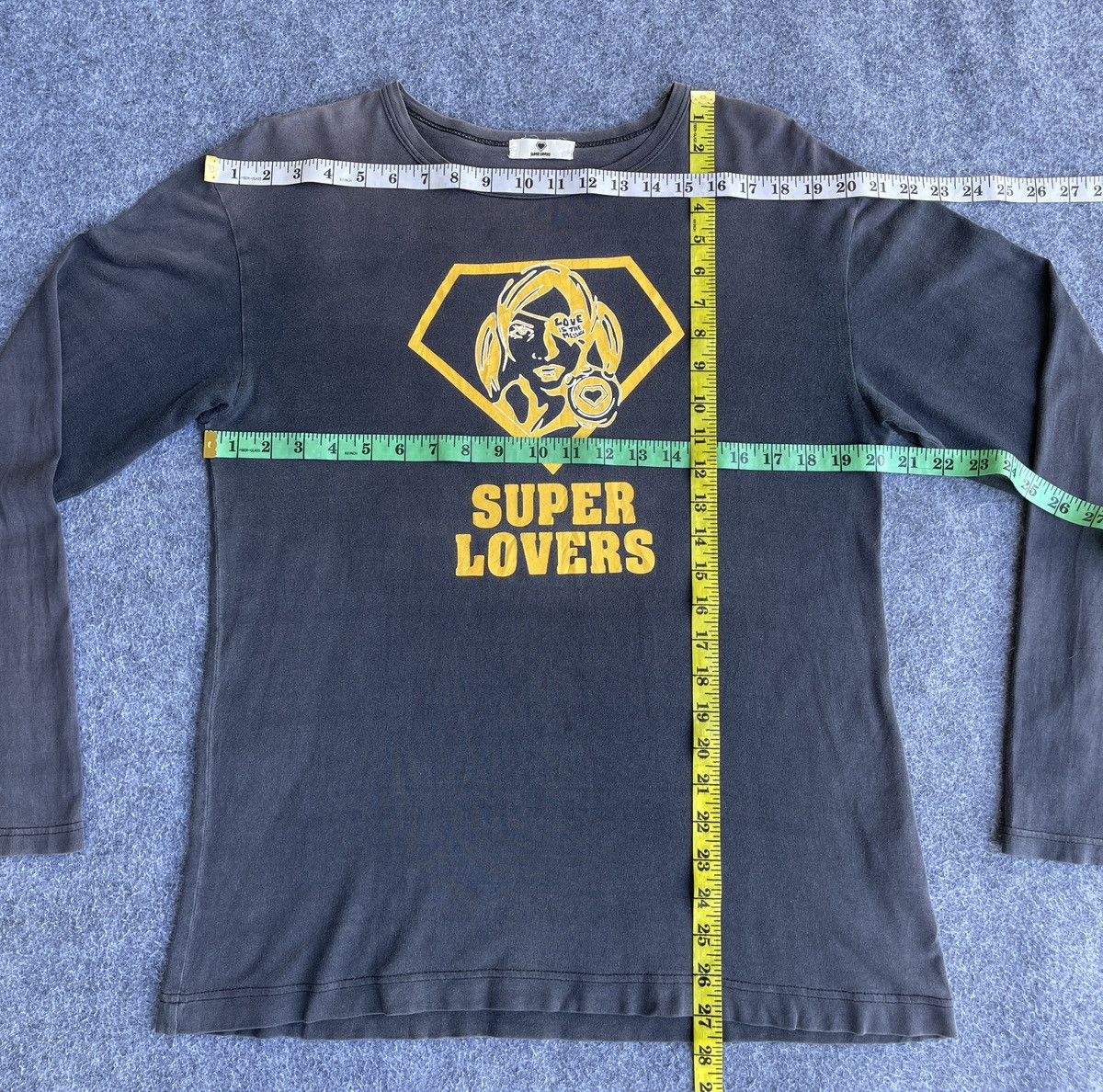 Hysteric Glamour Vtg’90s Sun Faded🔥SUPER LOVER🔥LoveisTheMessage LongSleeve Size US M / EU 48-50 / 2 - 12 Thumbnail