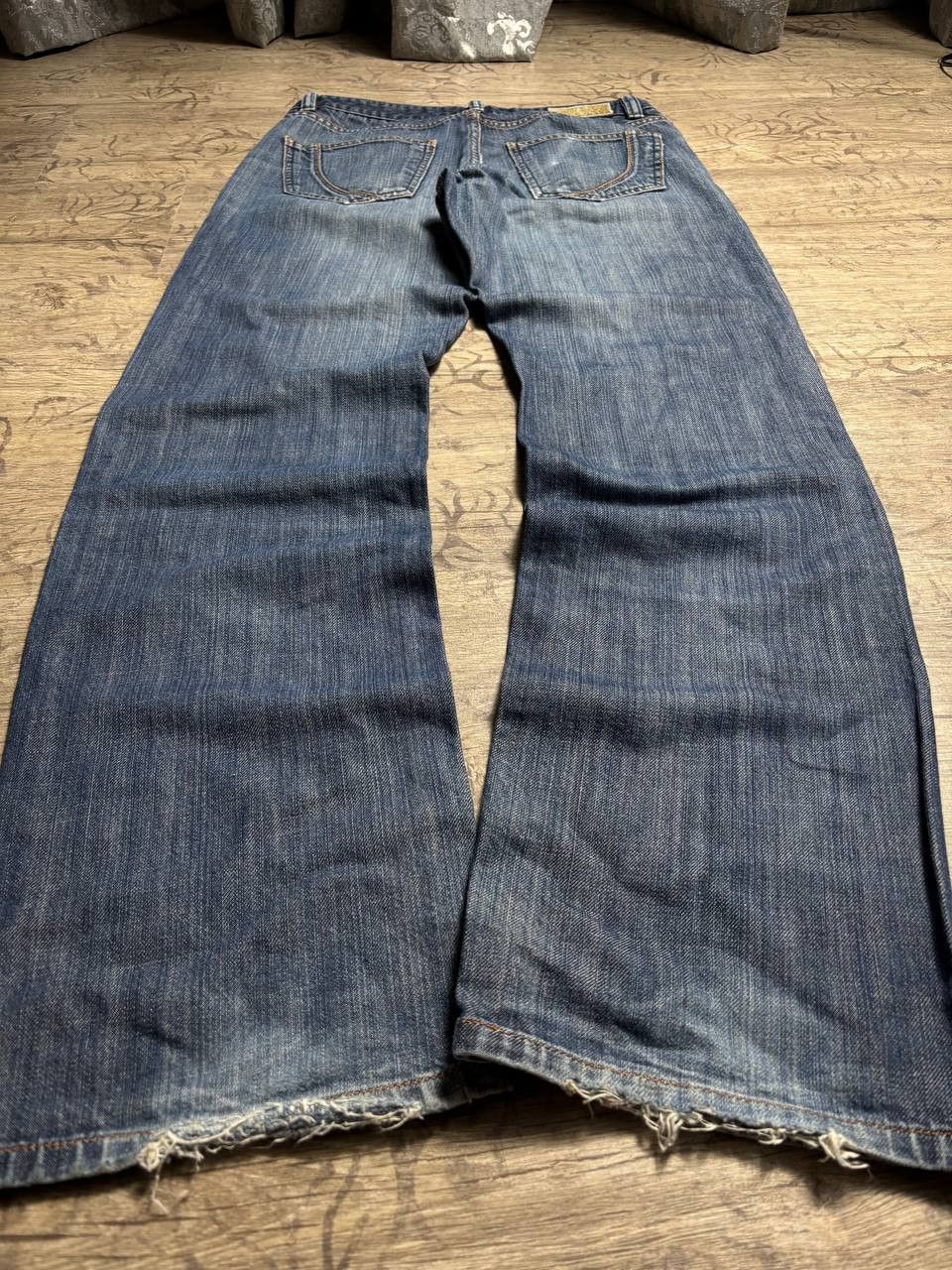 Japanese Brand FREE SHIP💣💣 Flare IfSixWasNine LGB Goa VIBE Jeans Size US 32 / EU 48 - 9 Thumbnail