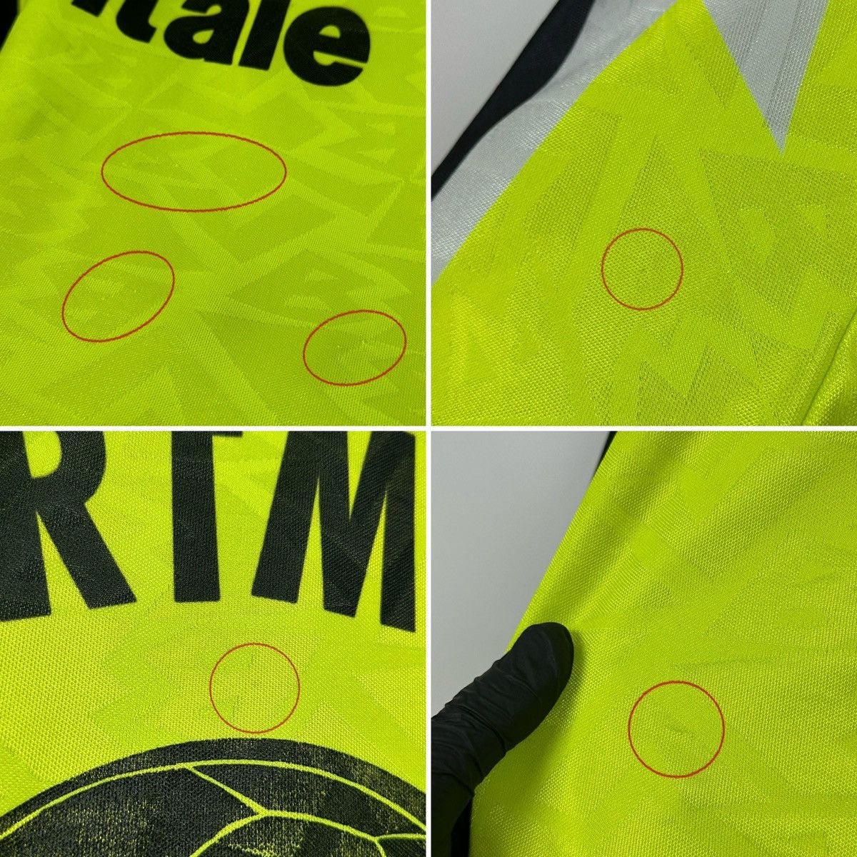 Nike 1995/96 Nike Borussia Dortmund Deutschmeister Soccer Jersey Size US L / EU 52-54 / 3 - 23 Thumbnail