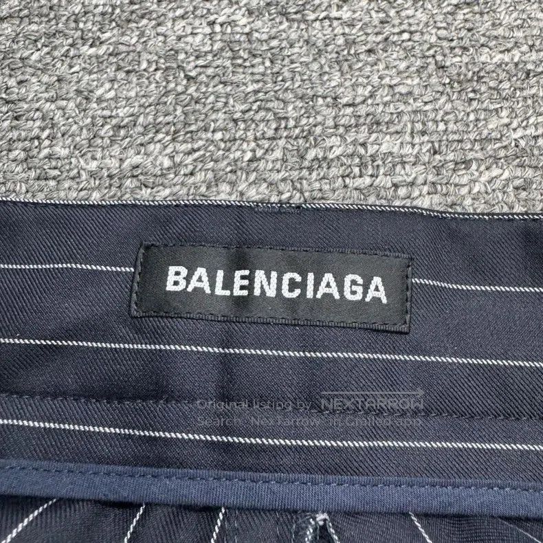 Balenciaga Balenciaga Striped Wool Casual Pants. Size US 30 / EU 46 - 2 Thumbnail