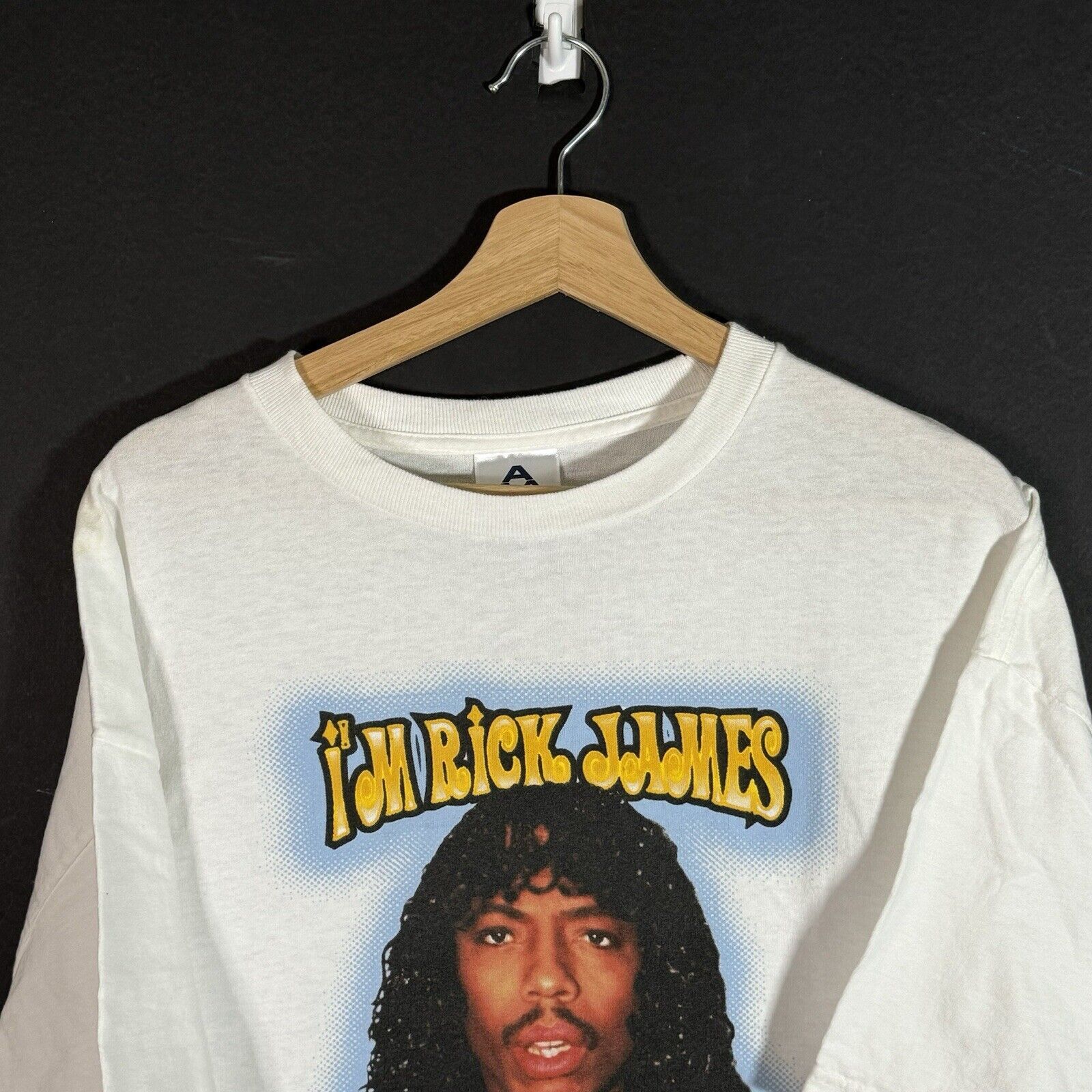 Gildan VTG 2004 Dave Chappelle Rick James Graphic Tshirt XL Size US XL / EU 56 / 4 - 3 Thumbnail