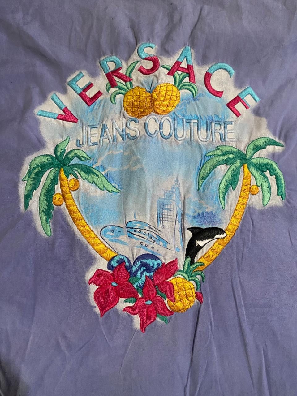 Versace Jeans Couture VERSACE JEANS COUTURE HAWAII ALOHA RARE ITEM 80S Size US XL / EU 56 / 4 - 2 Thumbnail