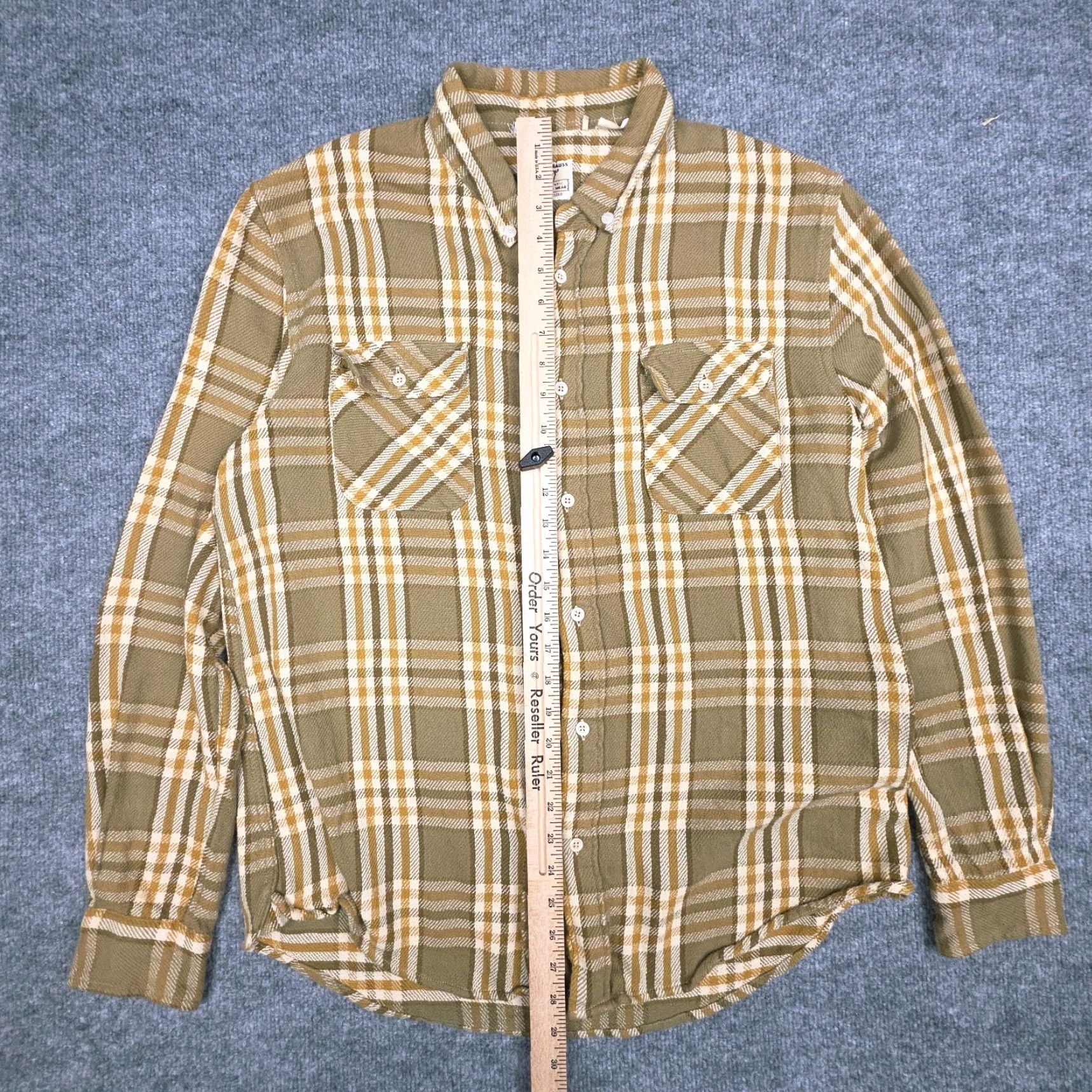 Levi's VINTAGE Levi Strauss Western Wear Flannel Mens Large Sanforized Plaid Button Up Size US L / EU 52-54 / 3 - 7 Thumbnail
