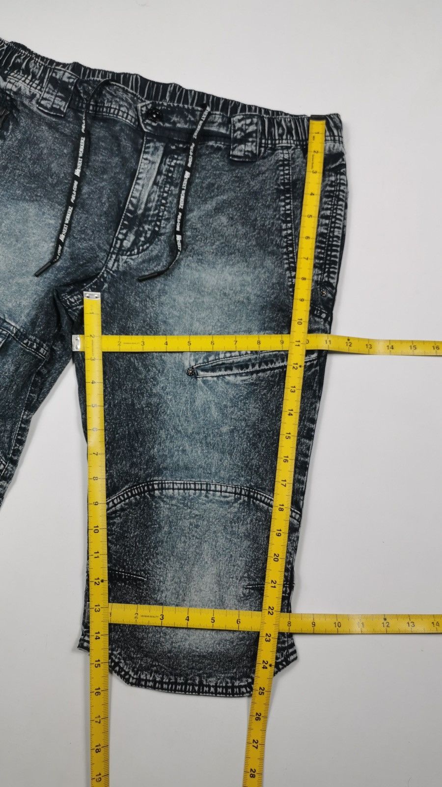 Japanese Brand Fieldcore Next Workerz Cargo Denim Shorts Size US 38 / EU 54 - 11 Thumbnail