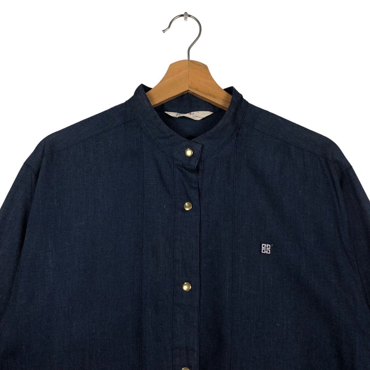 Givenchy 🔥90’s Vintage Jacket Givenchy Snap Button Bomber Size US L / EU 52-54 / 3 - 2 Thumbnail