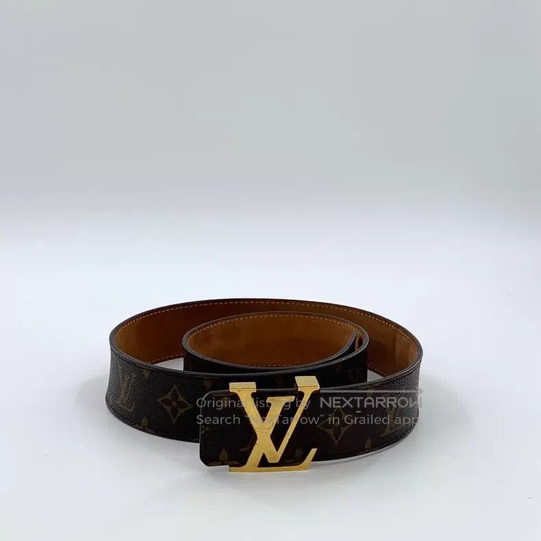 Louis Vuitton Louis Vuitton Initiales dark brown logo with presbyopic sm Size ONE SIZE - 2 Thumbnail