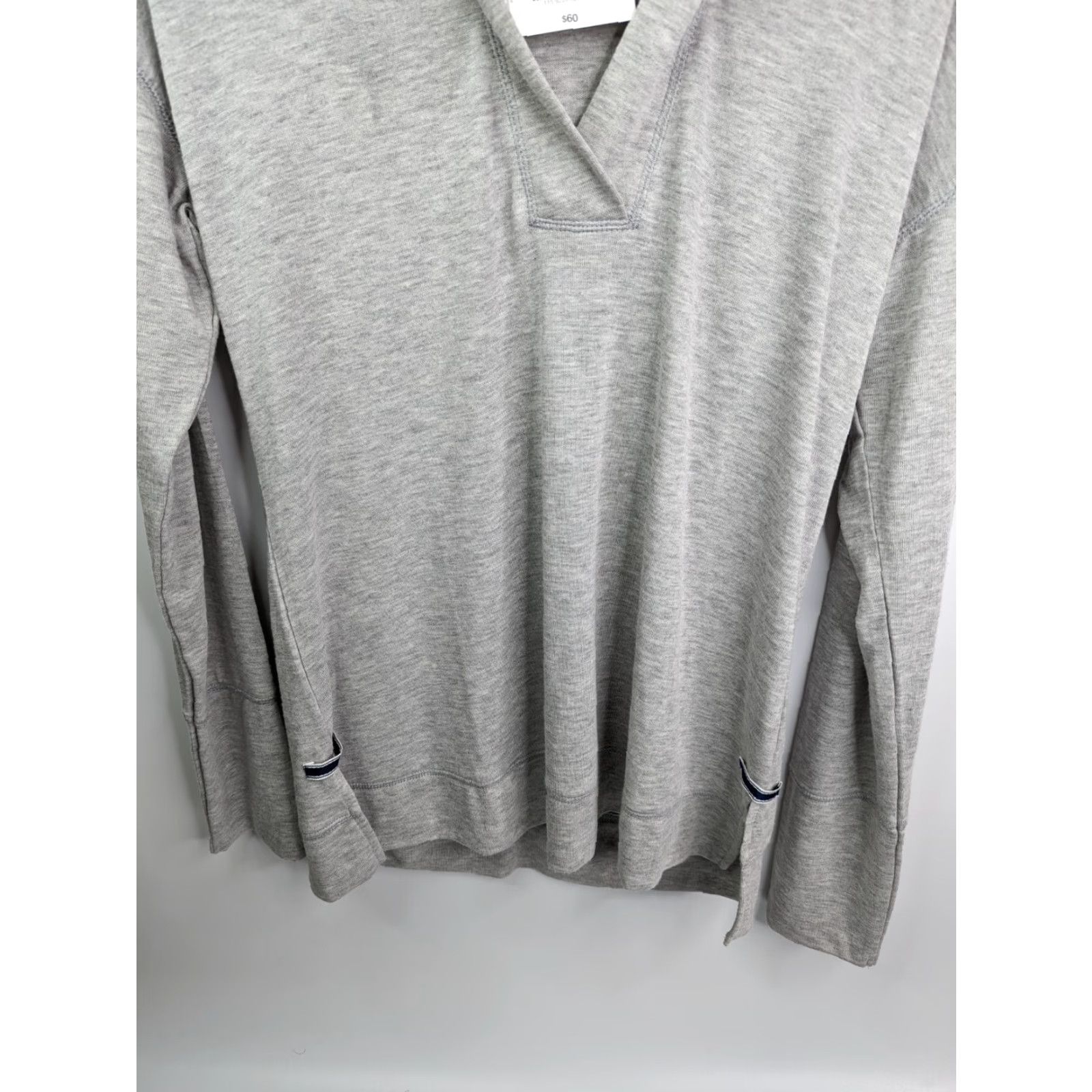 Liz Claiborne Liz Claiborne Sleepwear SLEEP TOP Shirt Womens Tall M Gray Long Sleeve NWT Size M / US 6-8 / IT 42-44 - 4 Thumbnail