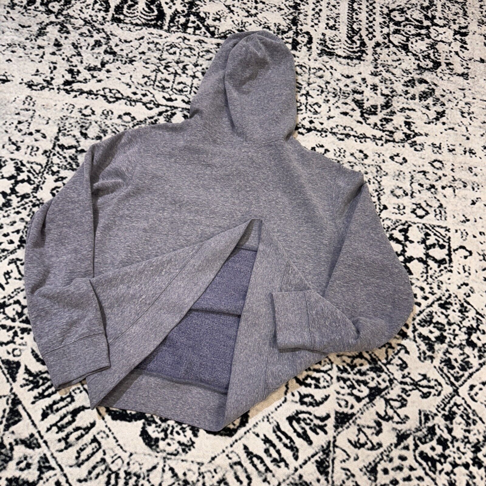 Gap × Vintage Vintage Gap Unisex Gray Cotton Hoodie Size L Y2K 90s Size US L / EU 52-54 / 3 - 18 Thumbnail