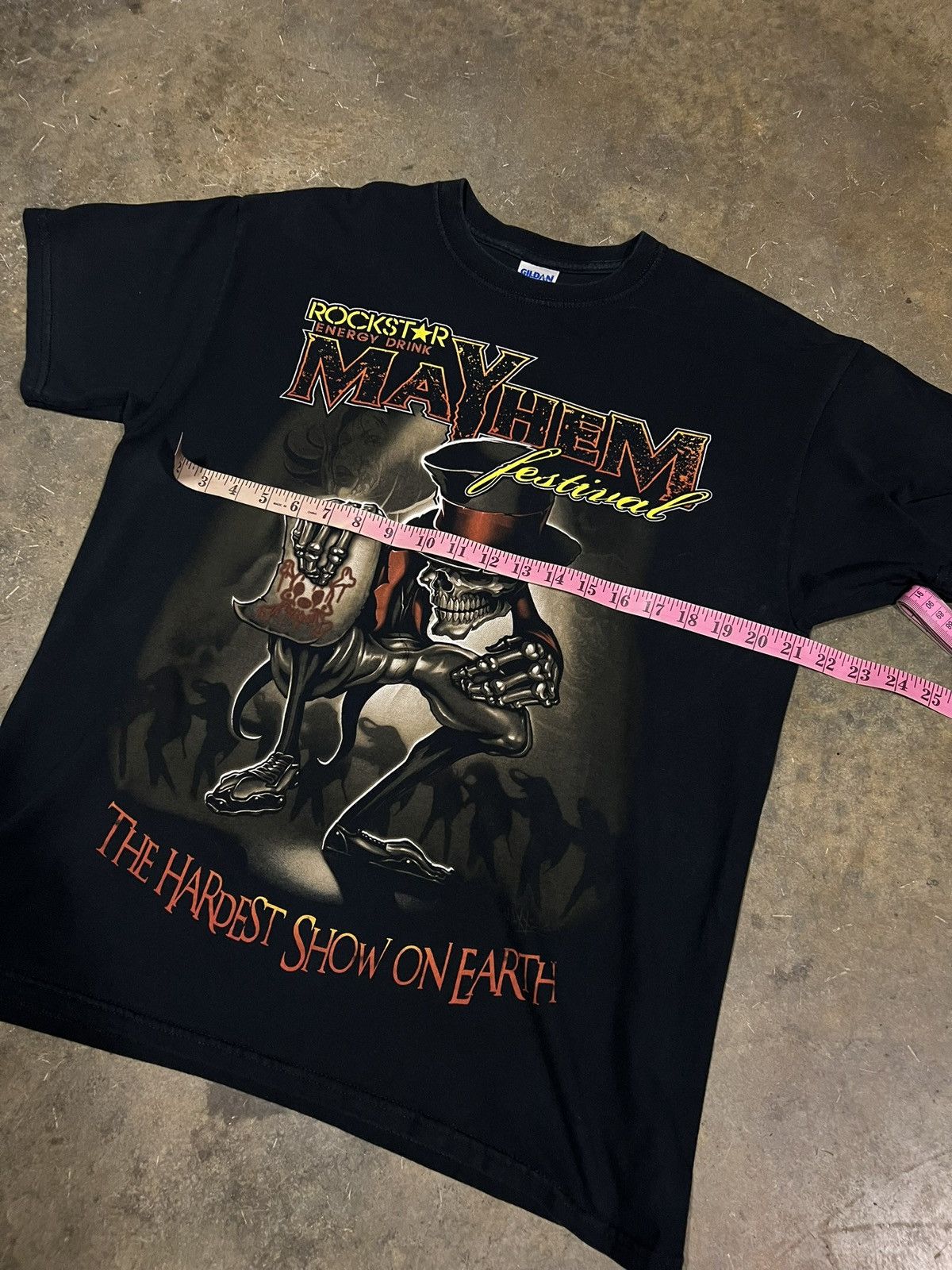 Affliction Sick Y2K Rockstar energy Mayhem 2010 Festival T Shirt Size US L / EU 52-54 / 3 - 3 Thumbnail