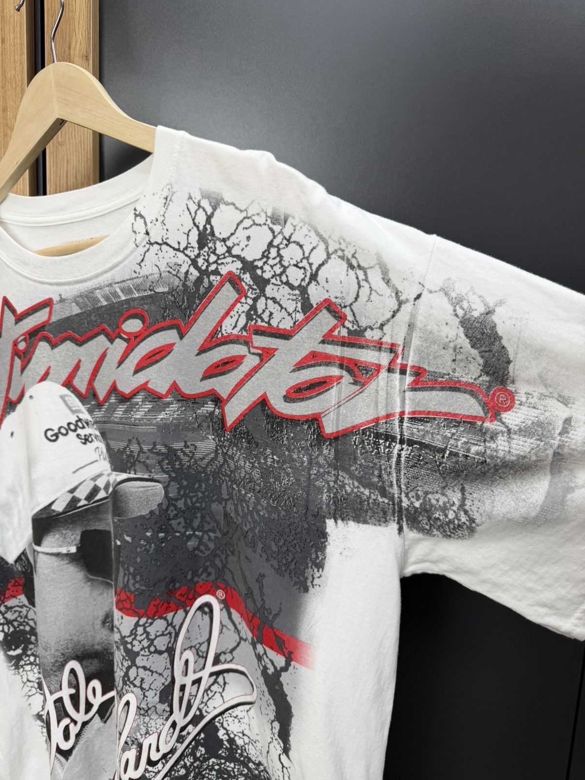 NASCAR Dale Earnhardt The Intimidator NASCAR Tee Size XL Size US XL / EU 56 / 4 - 7 Thumbnail