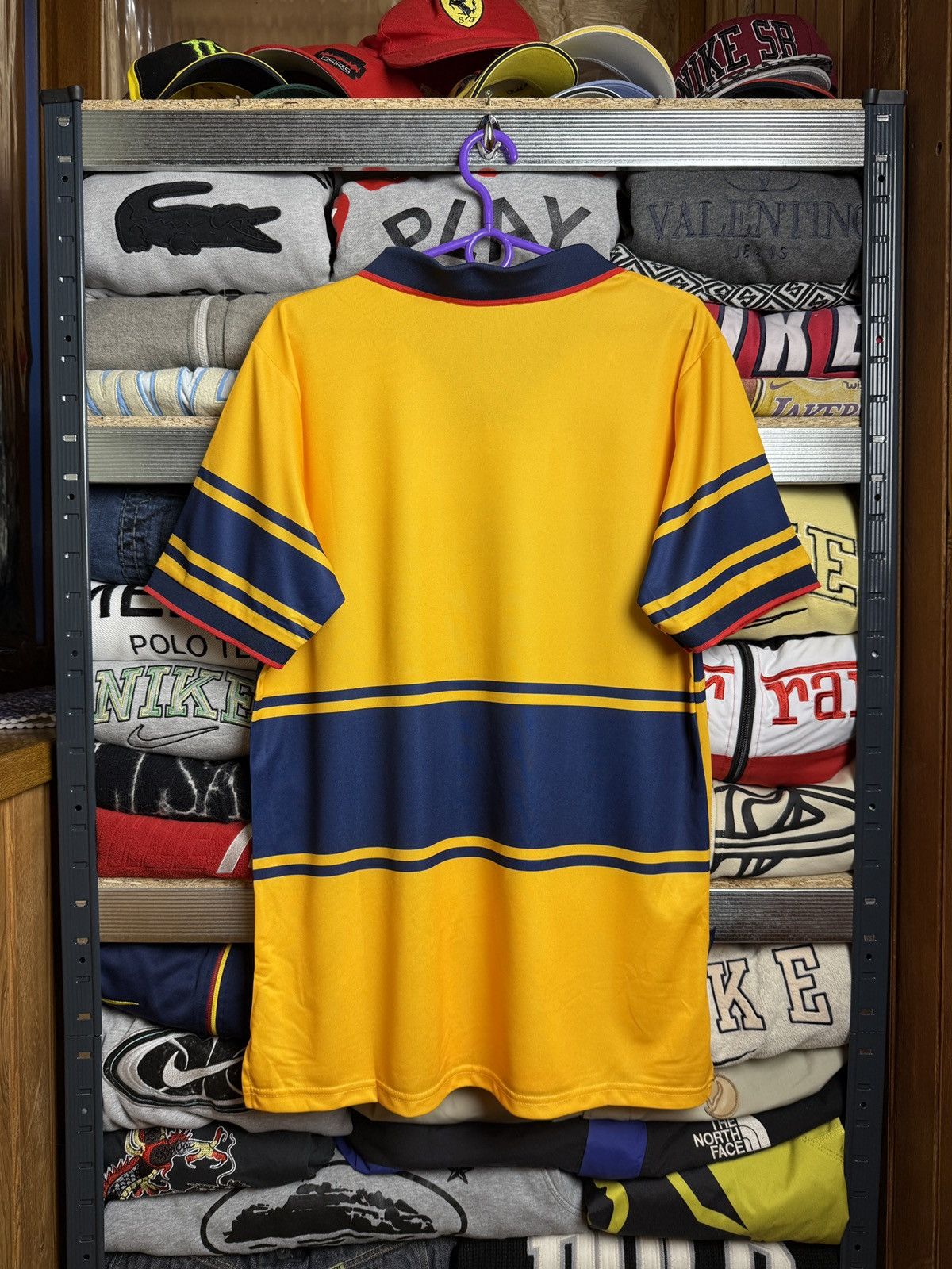 Nike Vintage Arsenal JVC Nike Home Jersey Size US L / EU 52-54 / 3 - 2 Thumbnail