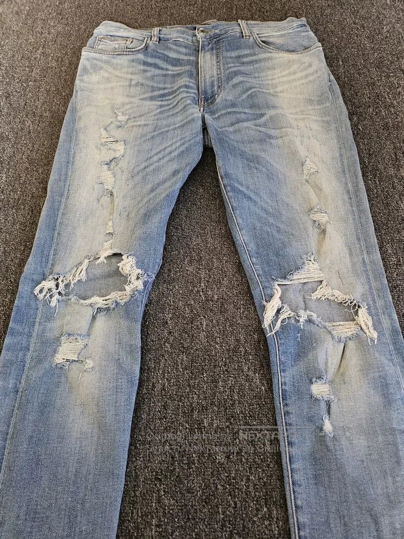 Amiri Amiri Size 34 Ripped jeans Size US 34 / EU 50 - 2 Thumbnail