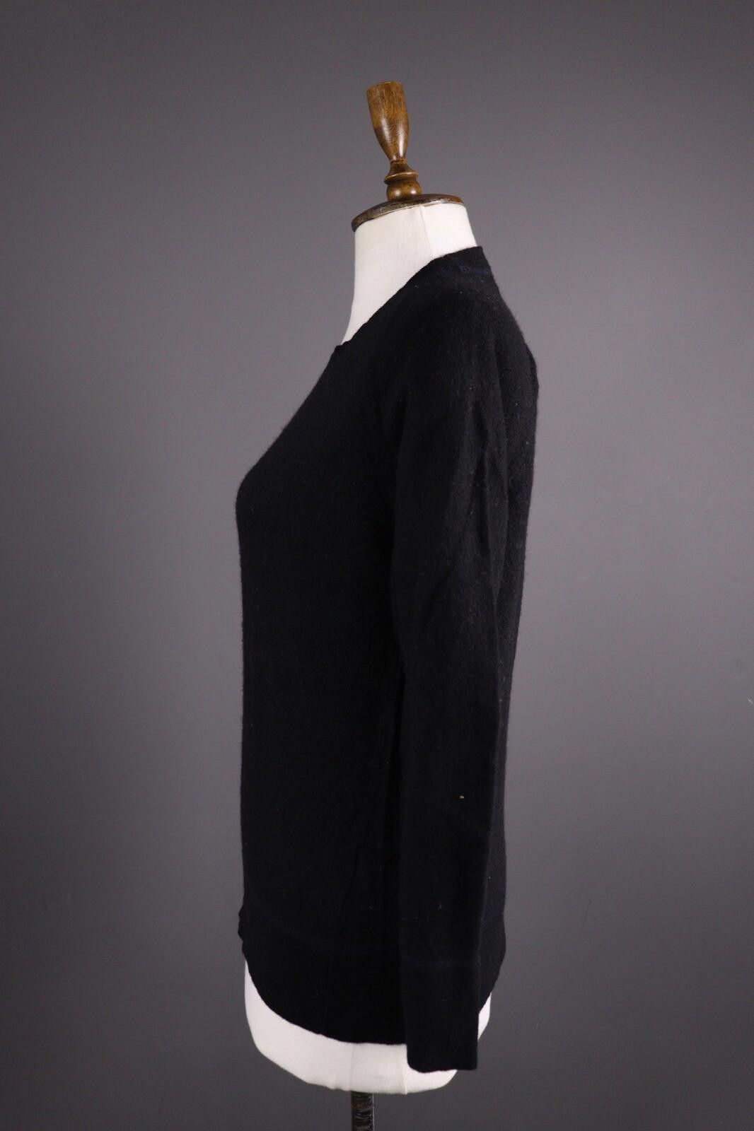Nudie Jeans Nudie Jeans Black Wool Knit Long Sleeve Sweater Size M Size M / US 6-8 / IT 42-44 - 4 Thumbnail