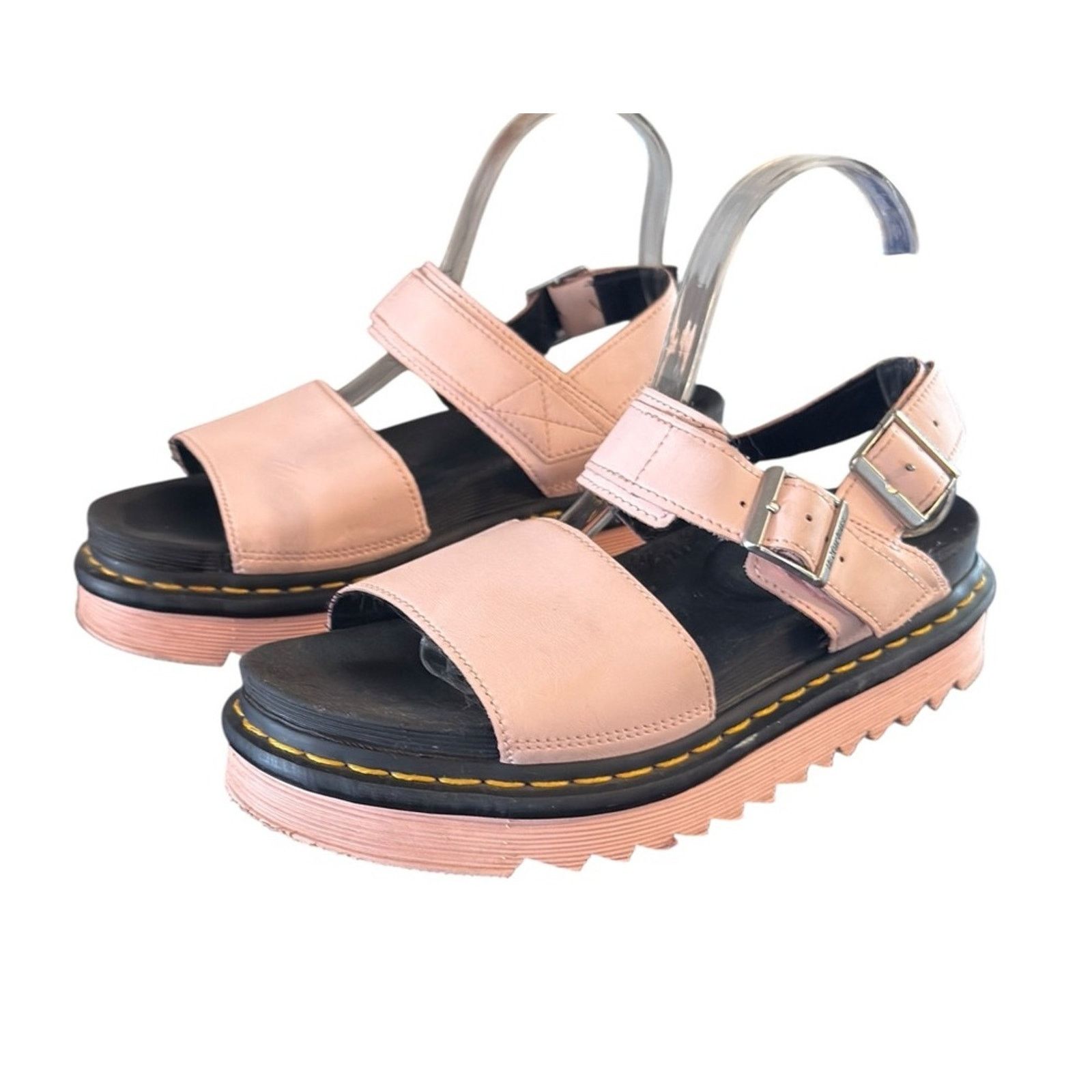 Martens Voss Platform Straps Sandals Women's Size
