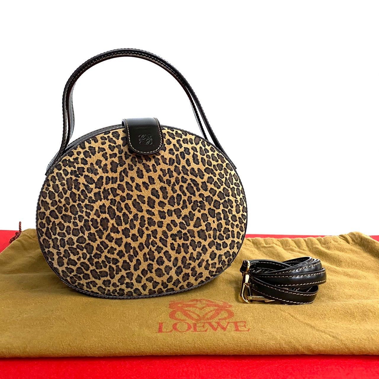 Loewe Loewe Shoulder Bag Brown Leather Size ONE SIZE - 1 Thumbnail