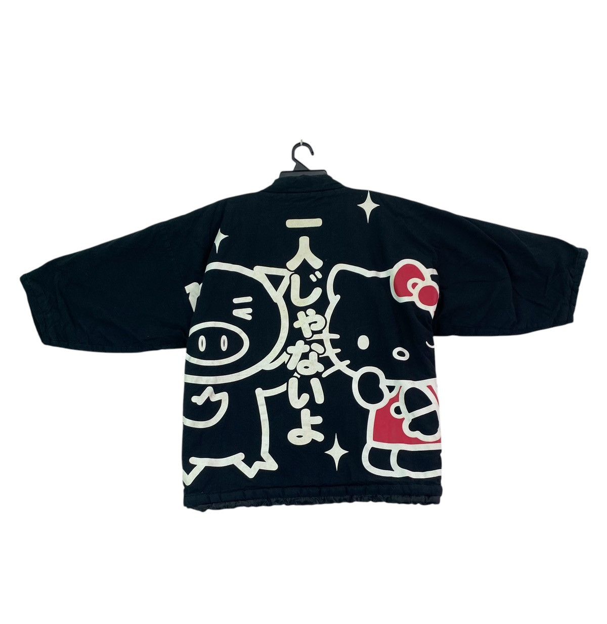 Japanese Brand × Vintage Vtg 90s Hello Kitty japan traditional kimono jacket Size L / US 10 / IT 46 - 1 Thumbnail